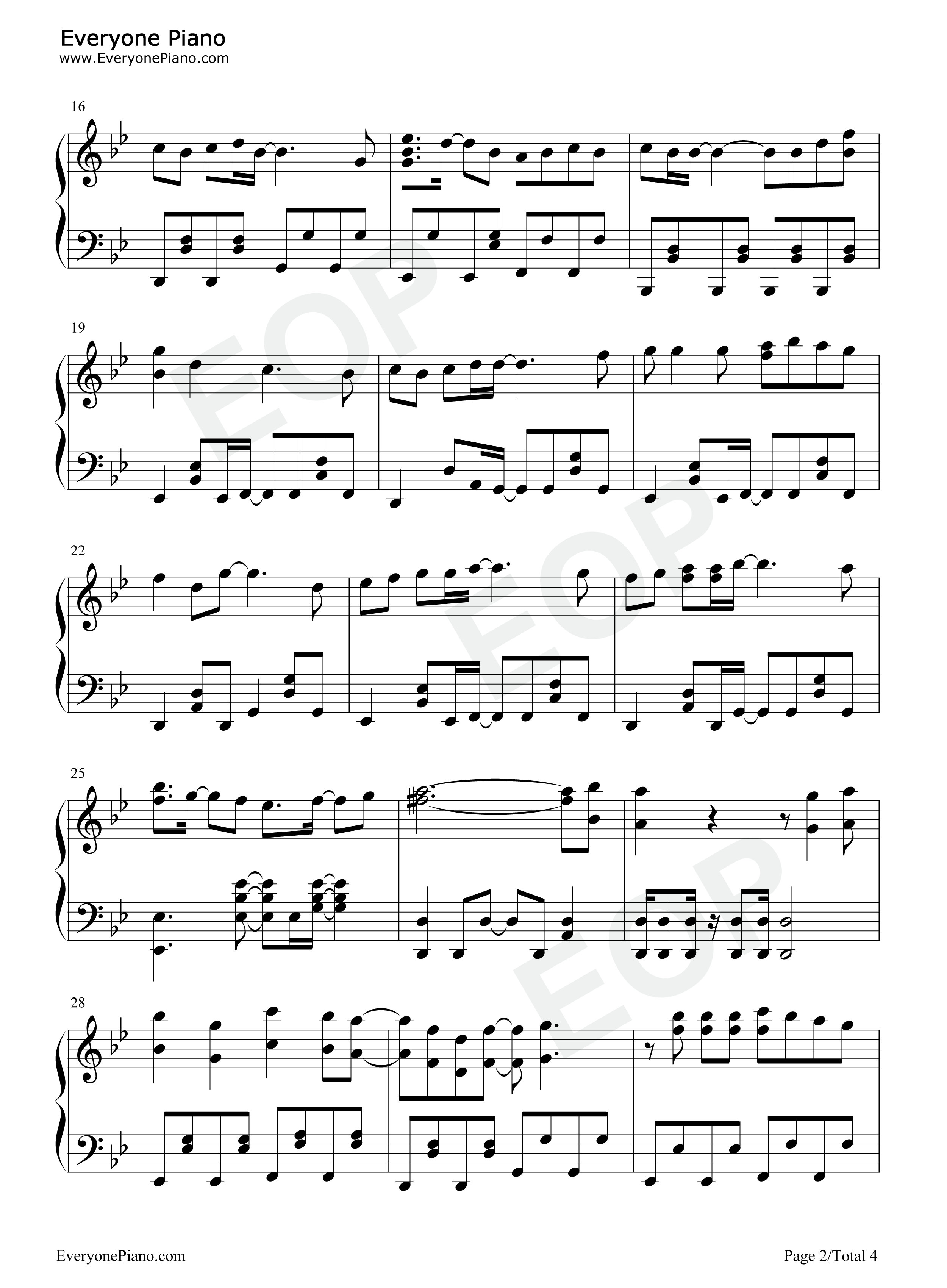 こころのたまご钢琴谱_Buono!