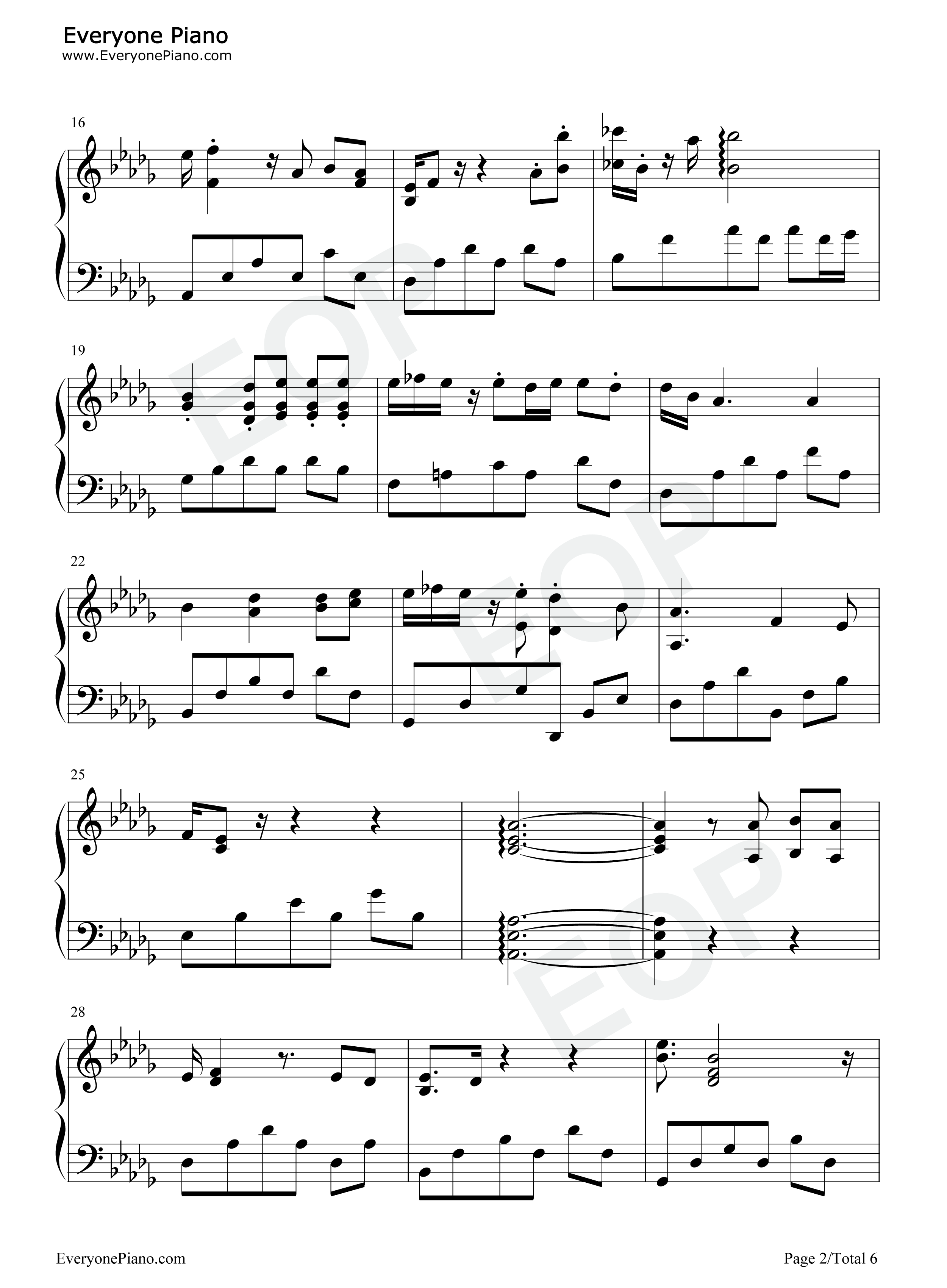 If_I_Can_Dream钢琴谱_Elvis_Presley