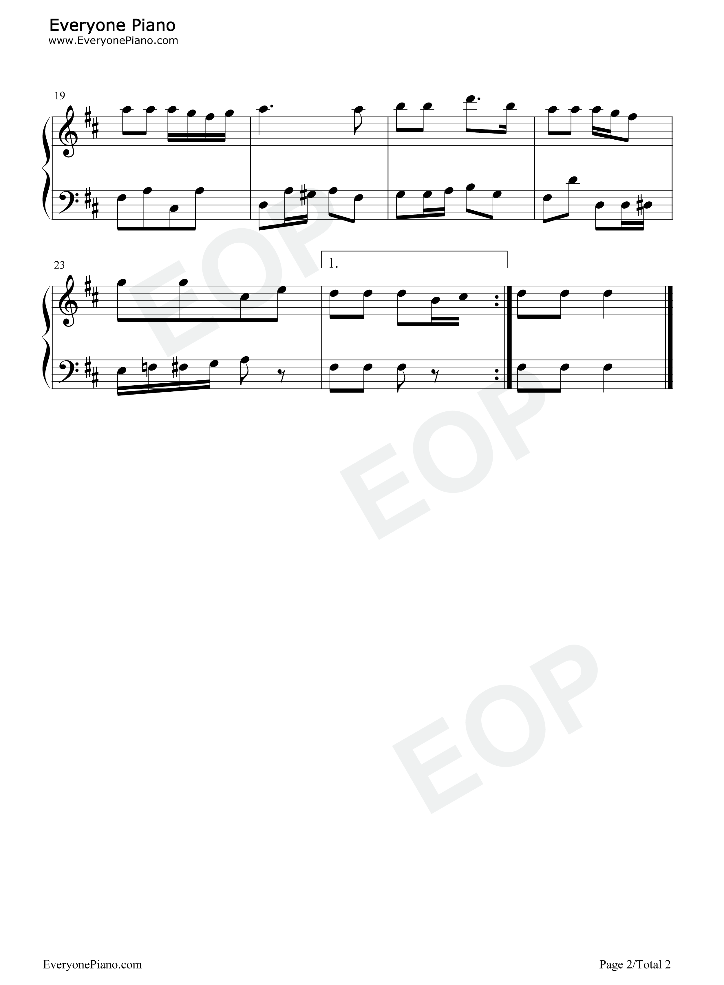 马戏团钢琴谱_米查姆