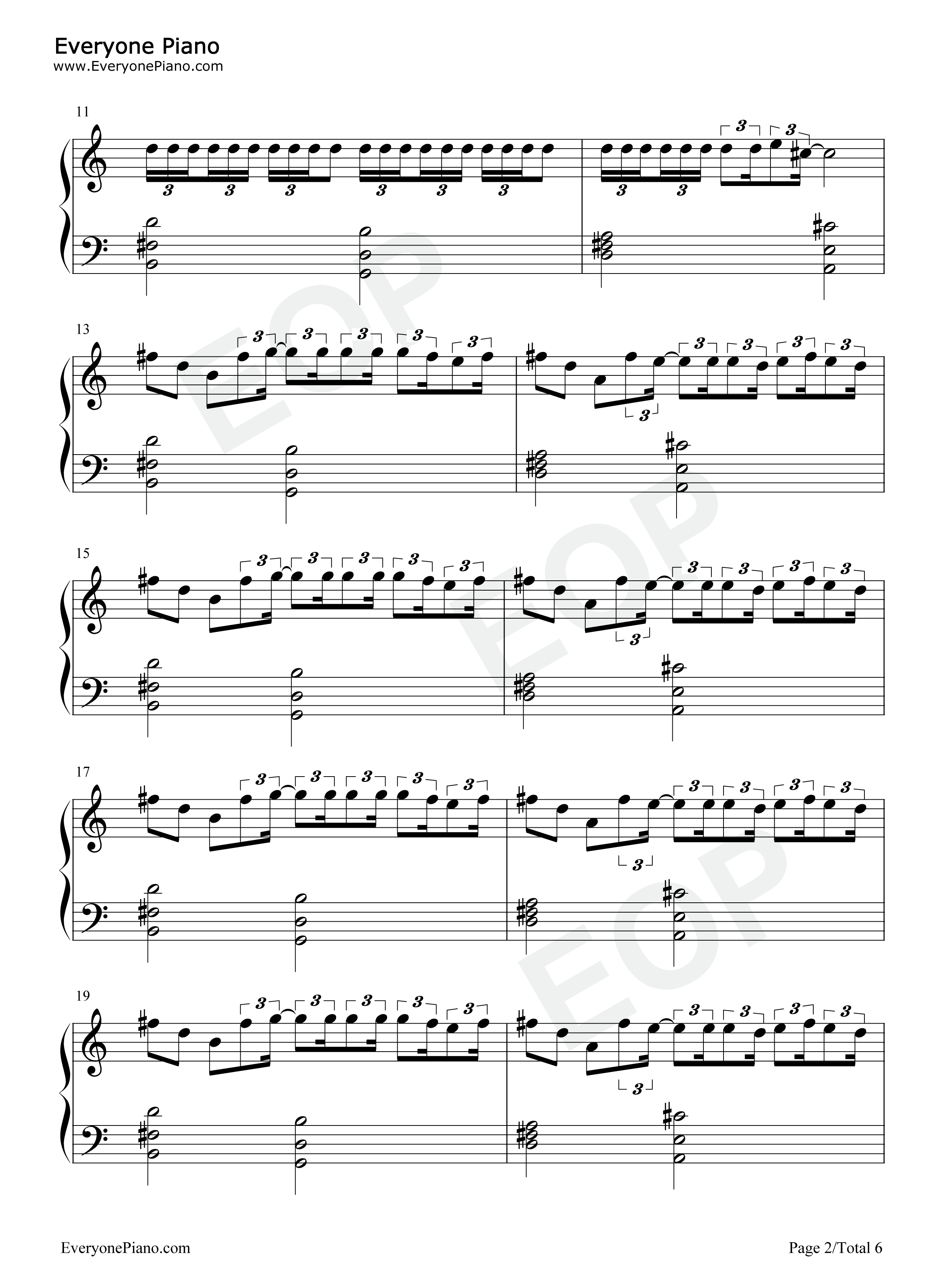 Hayya_Hayya_Better_Together钢琴谱_Trinidad_Cardona_Davido_AISHA