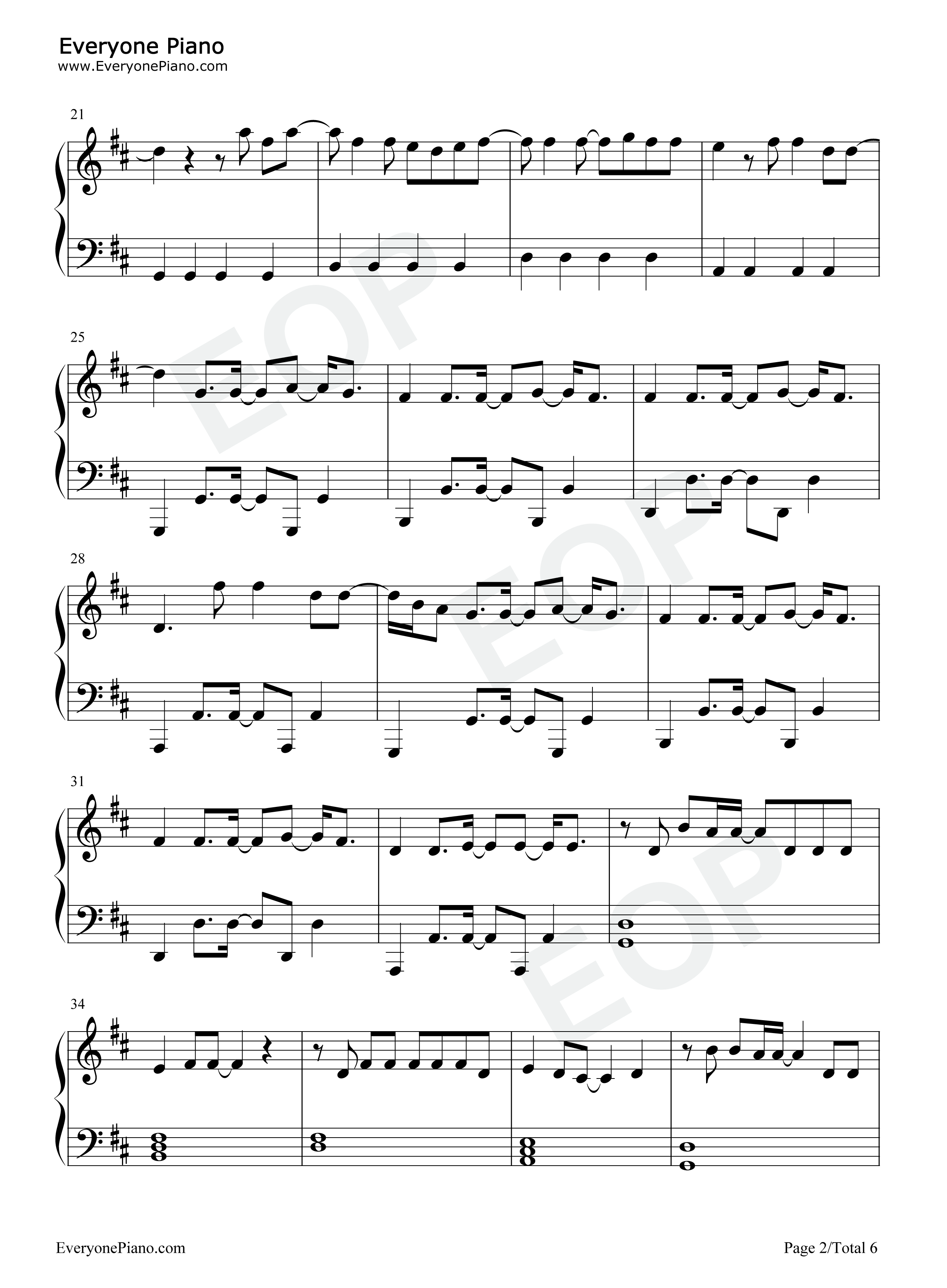 Celestial钢琴谱_Ed_Sheeran