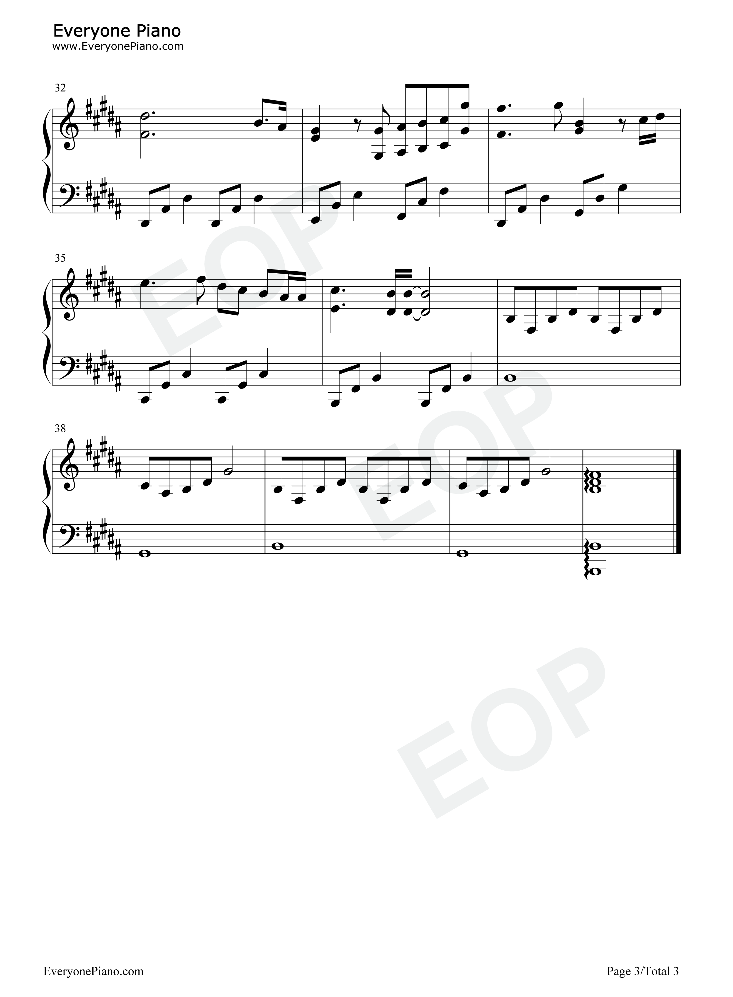 倶に钢琴谱_中岛美雪