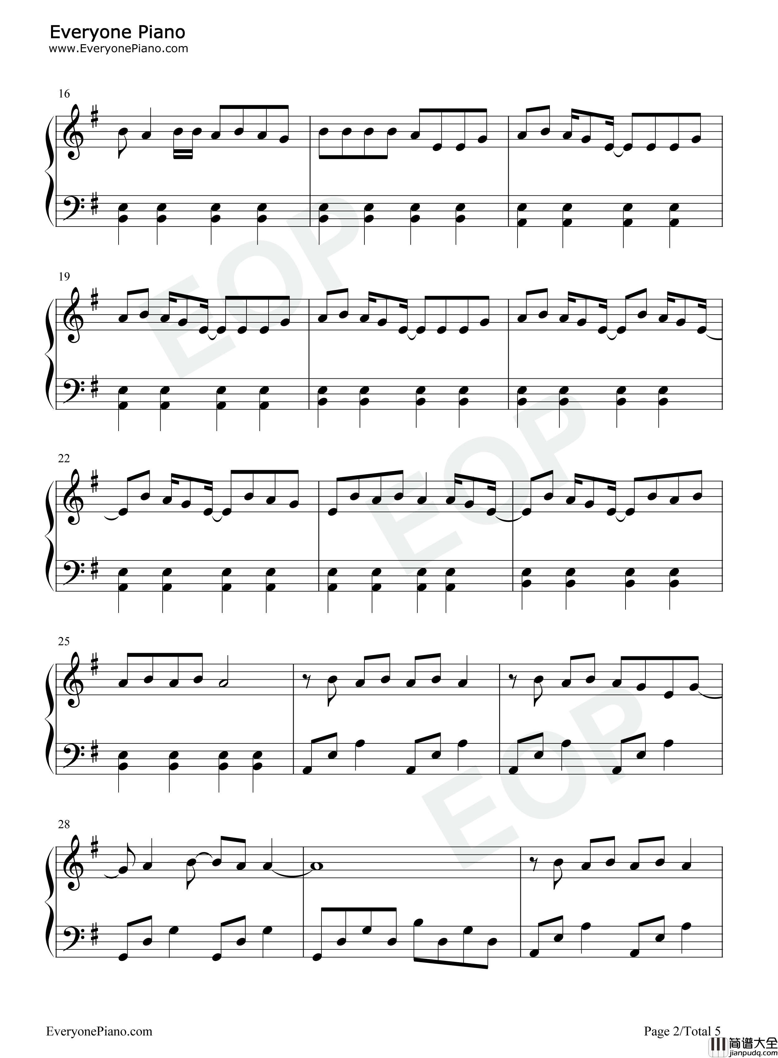 谁会被吻钢琴谱_陆政廷Lil_Jet