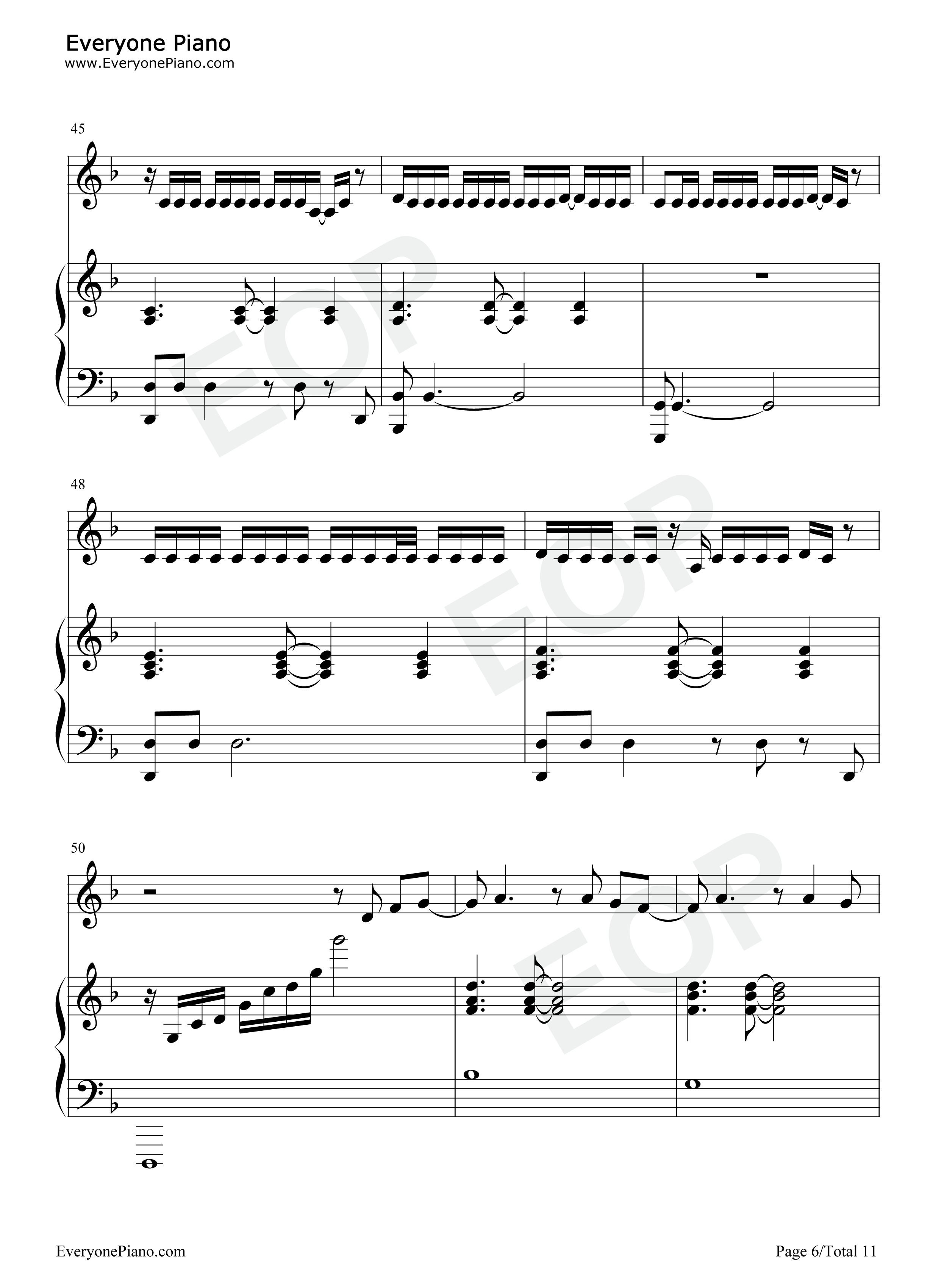 不值得钢琴谱_单依纯