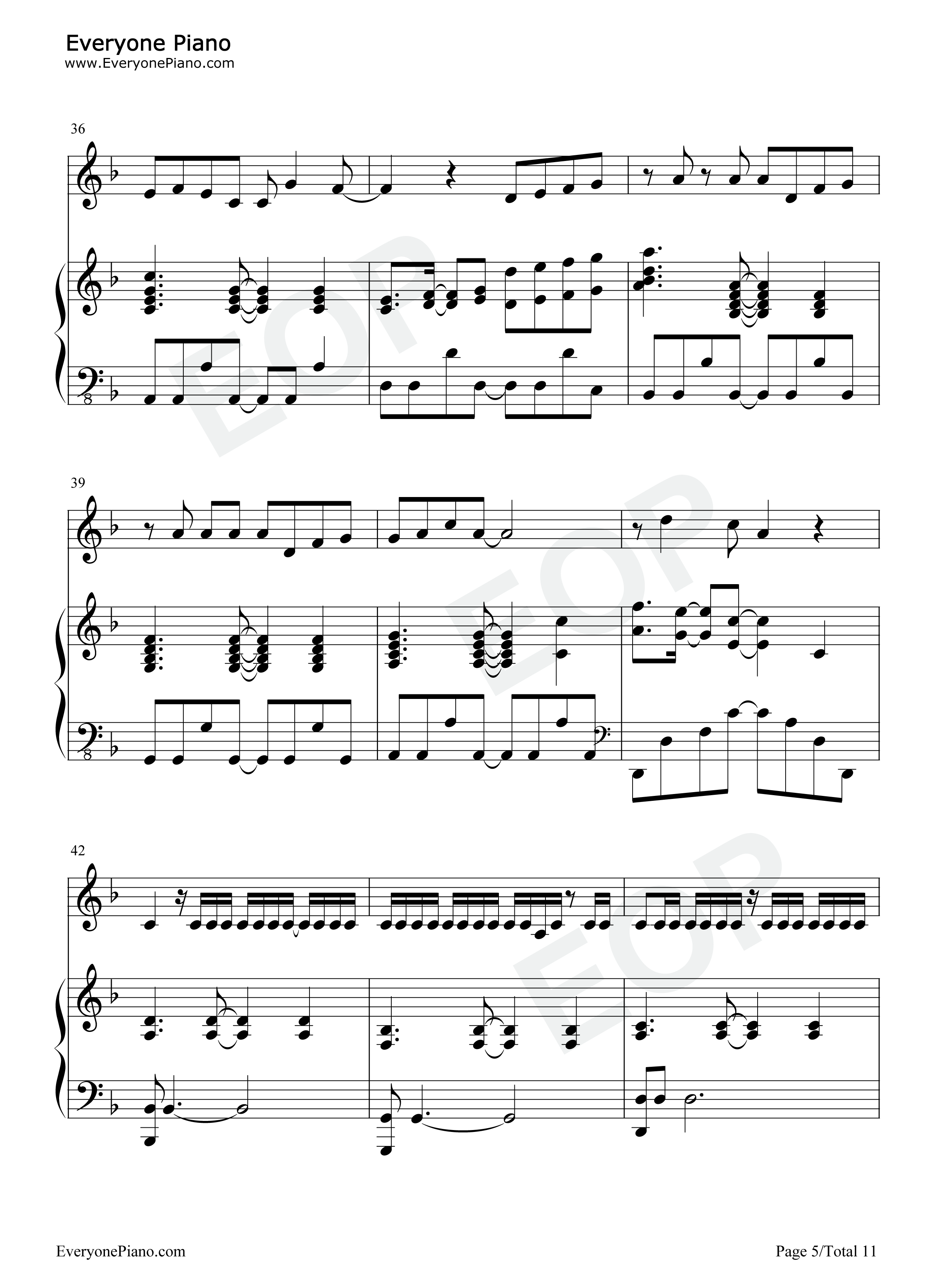 不值得钢琴谱_单依纯