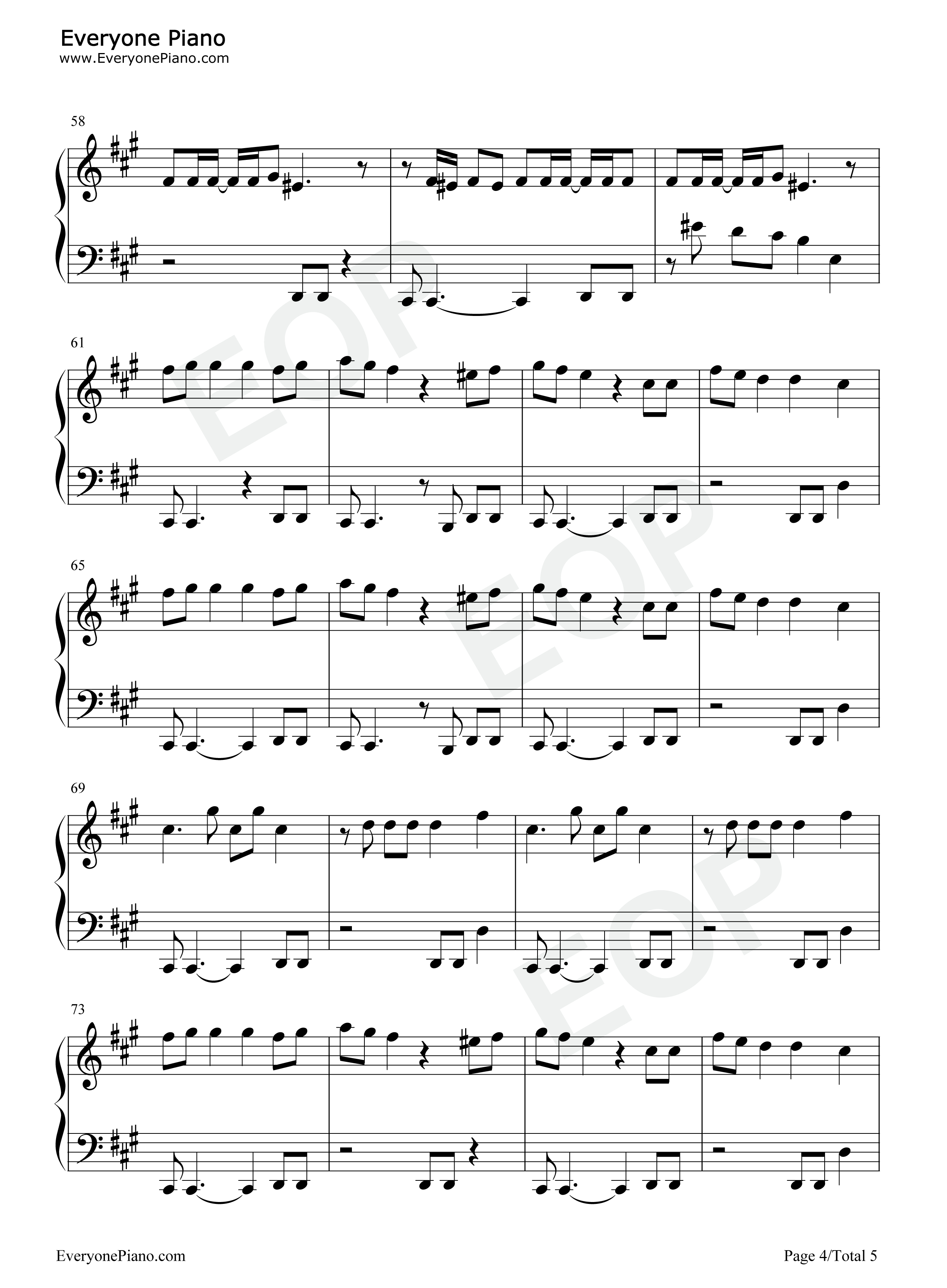 Unholy钢琴谱_Sam_Smith_Kim_Petras