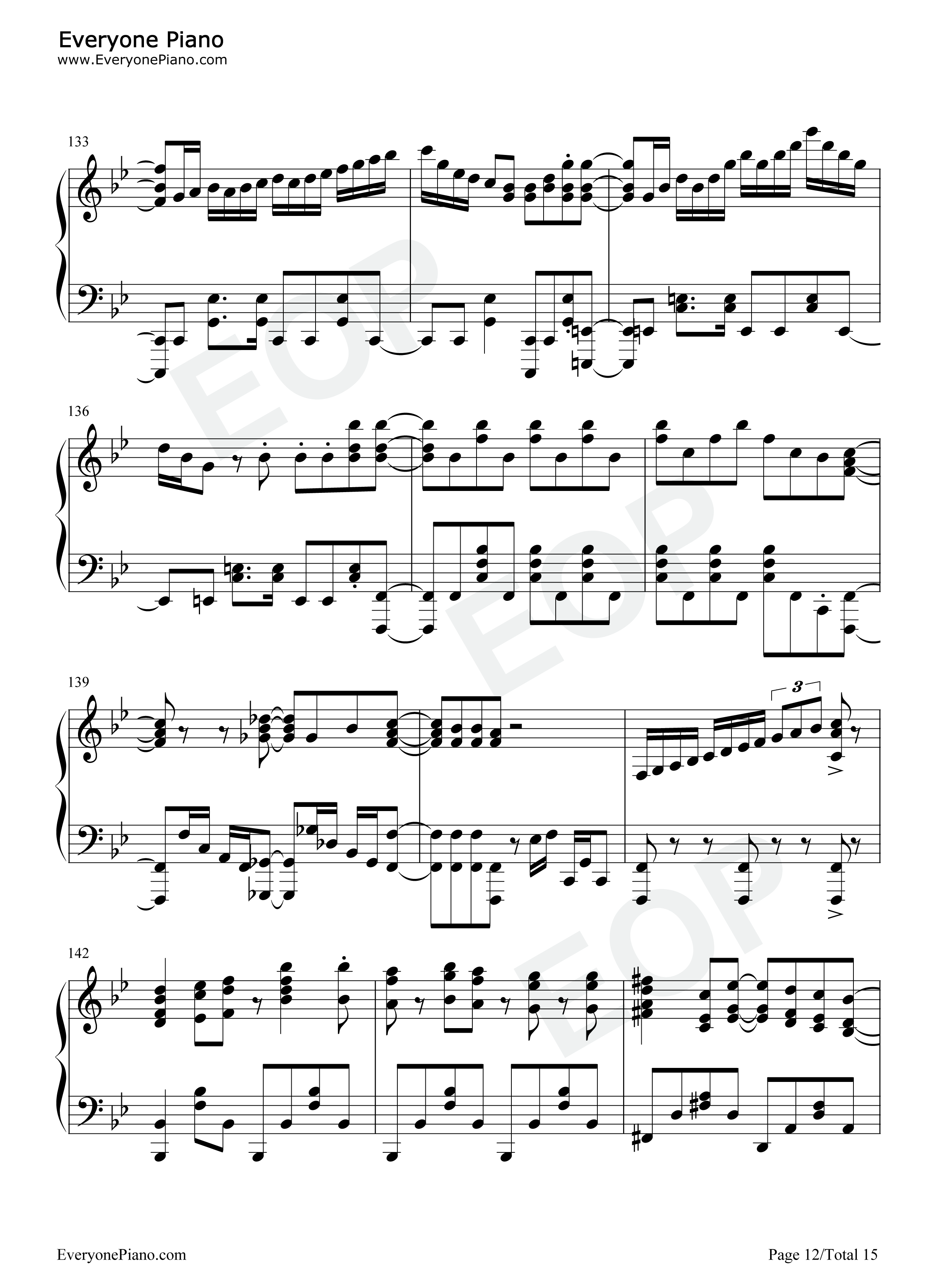 Unreal_Creation钢琴谱_樱川惠