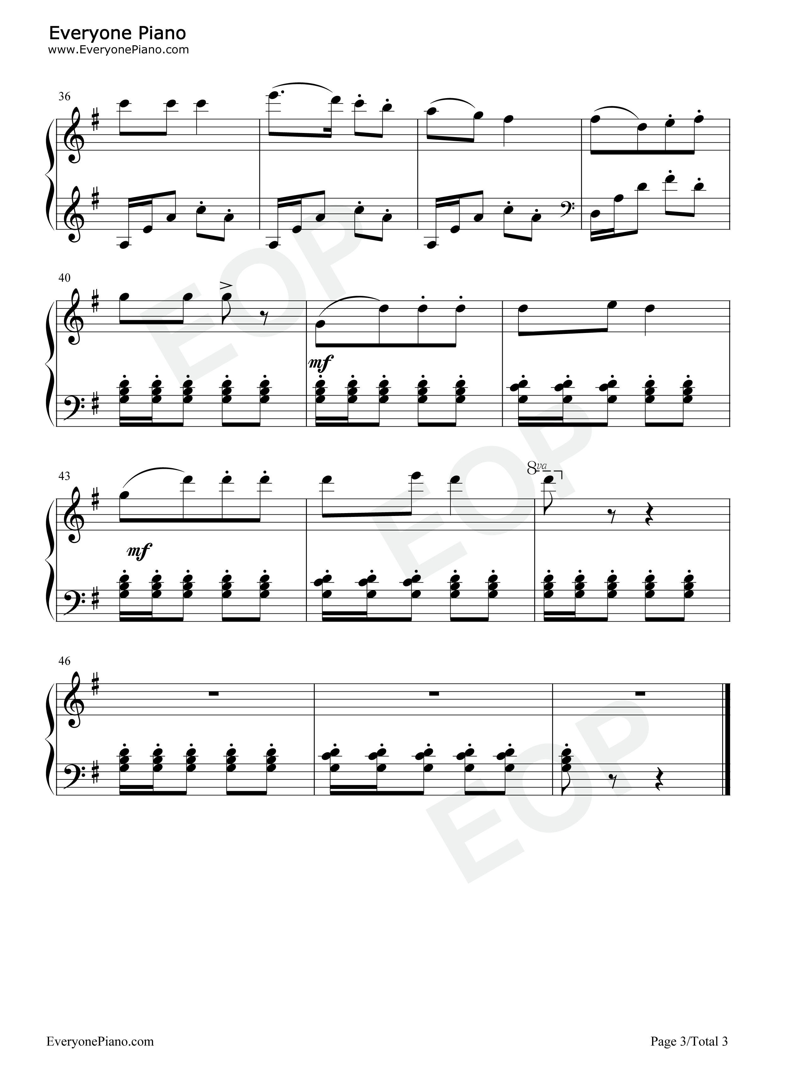 黑骏马钢琴谱_龚耀年