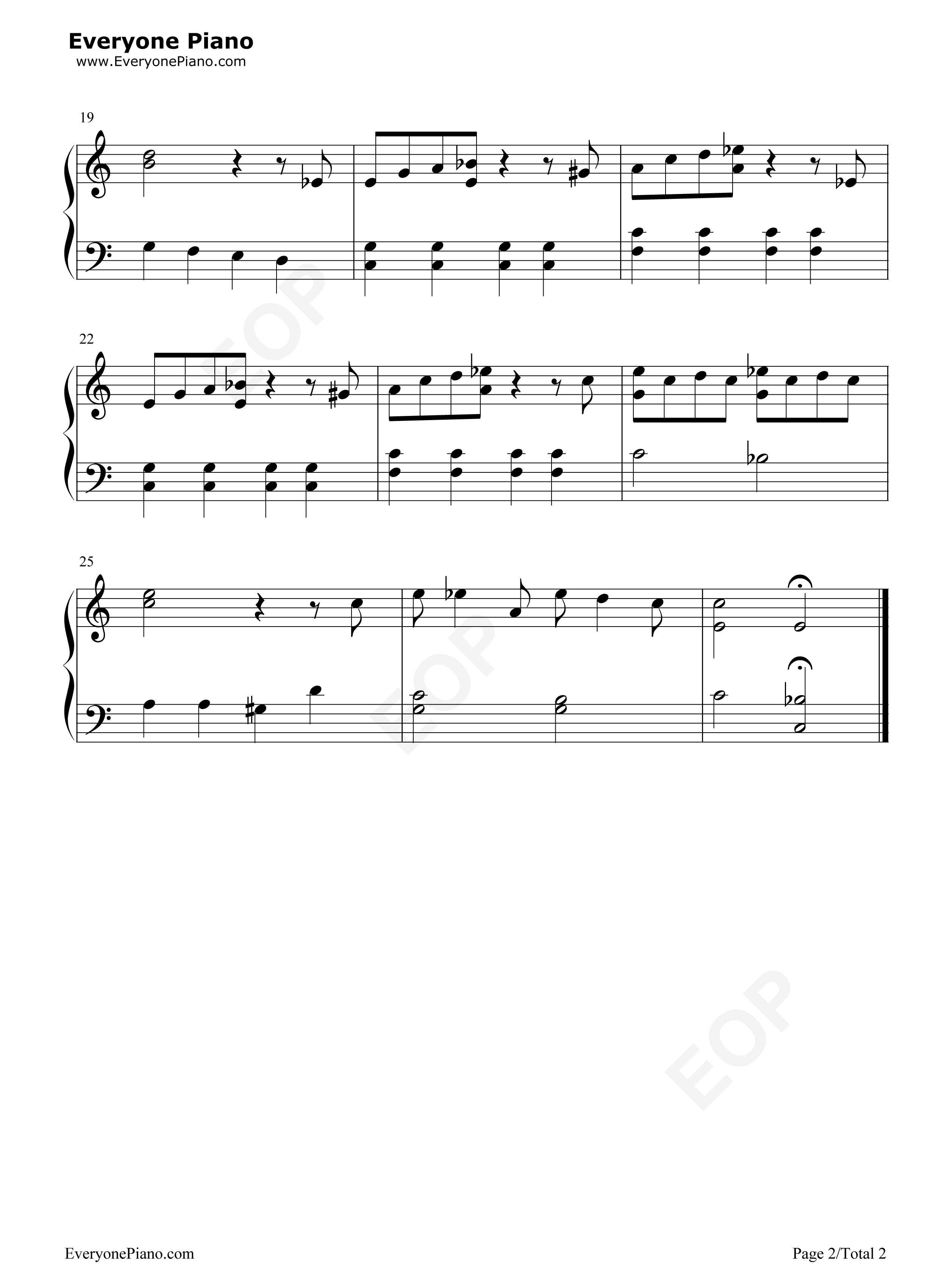 Cruella_De_Vil钢琴谱_Mel_Leven