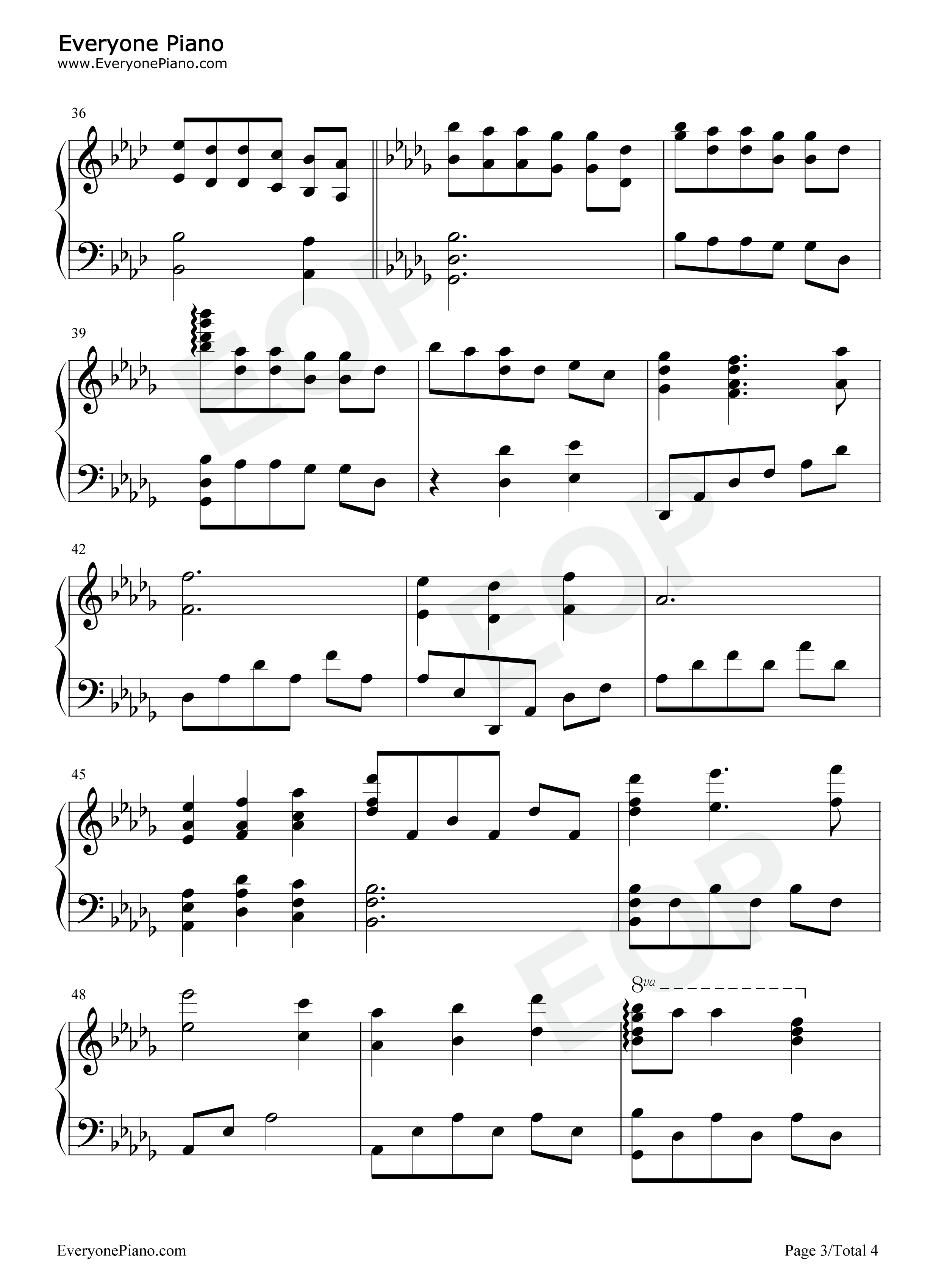 Romantic_Flight钢琴谱_John_Powell