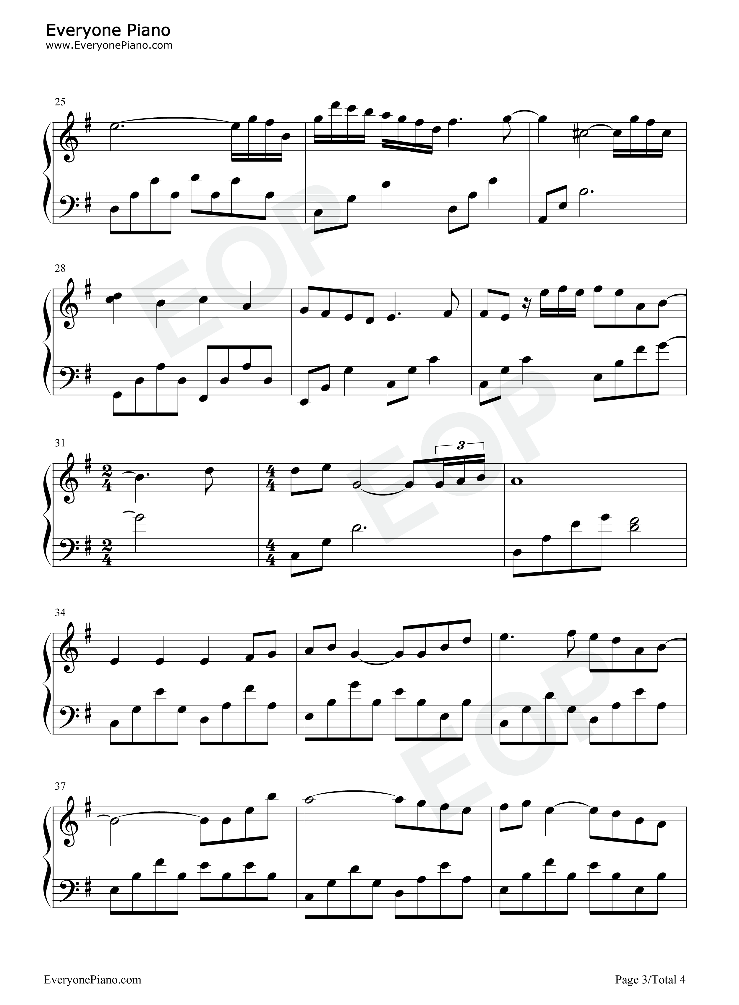 Unspoken钢琴谱_Elizabeth_Naccarato