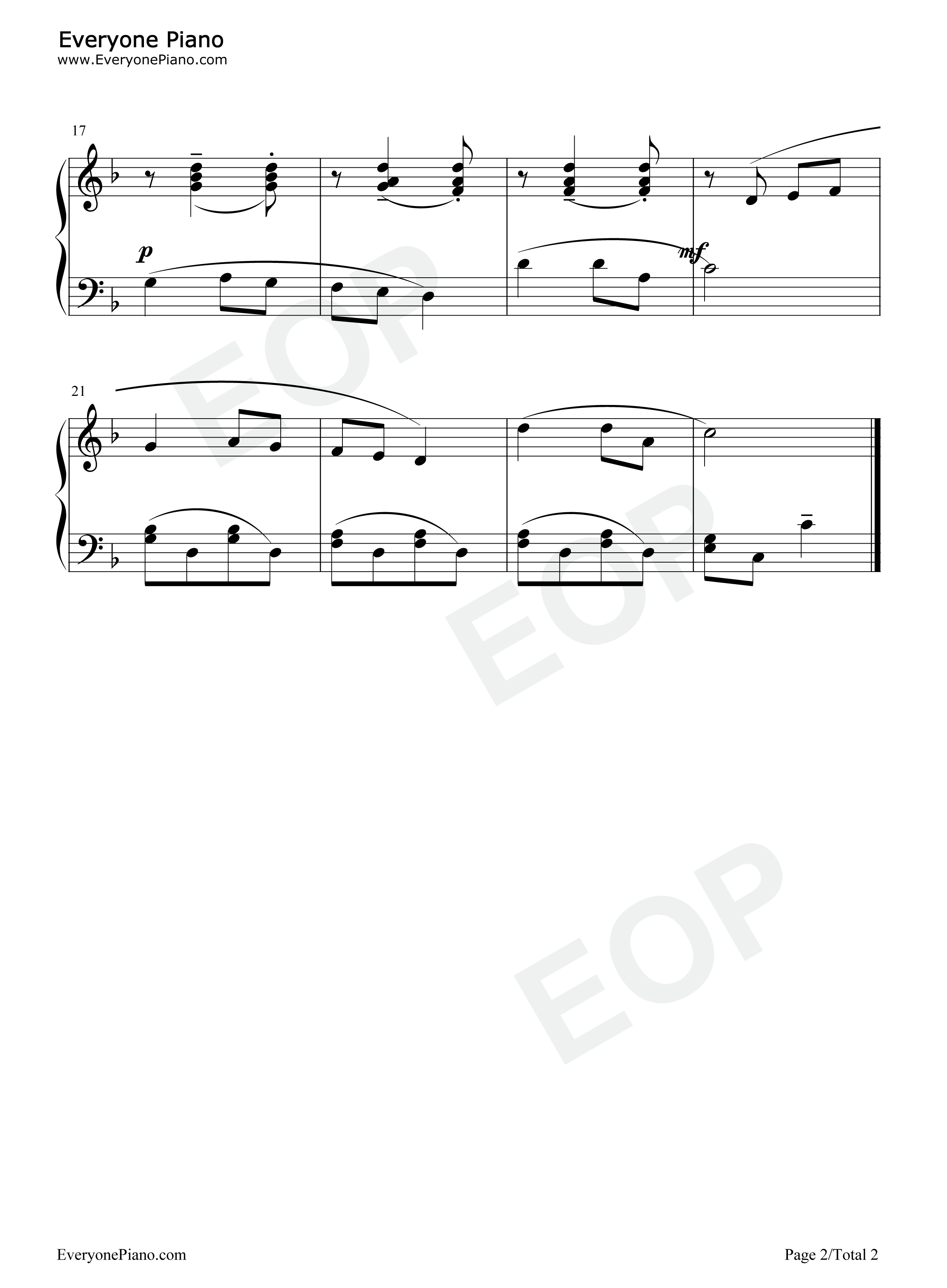 对花钢琴谱_龚耀年