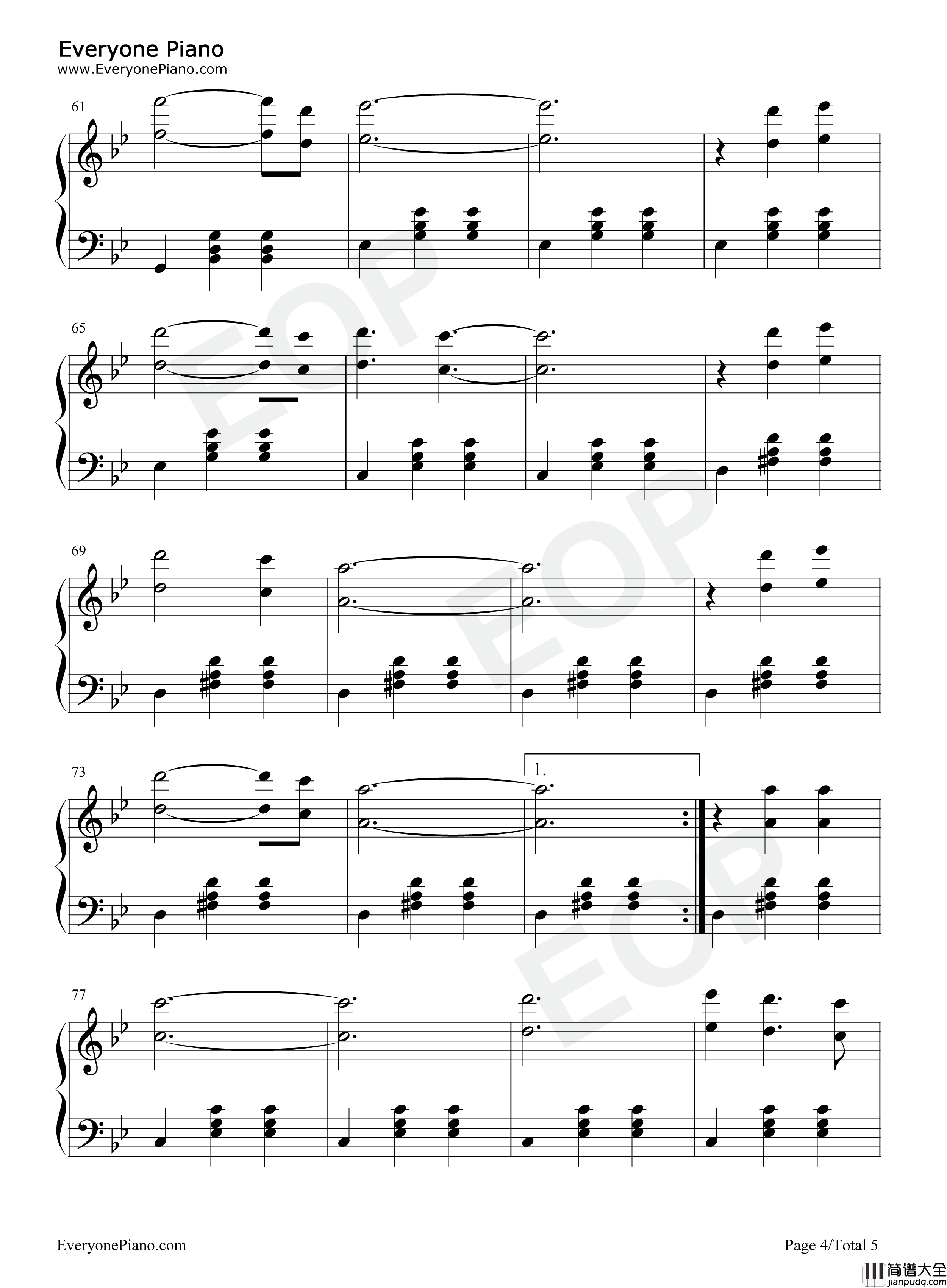 Valse钢琴谱_Evgeny_Grinko