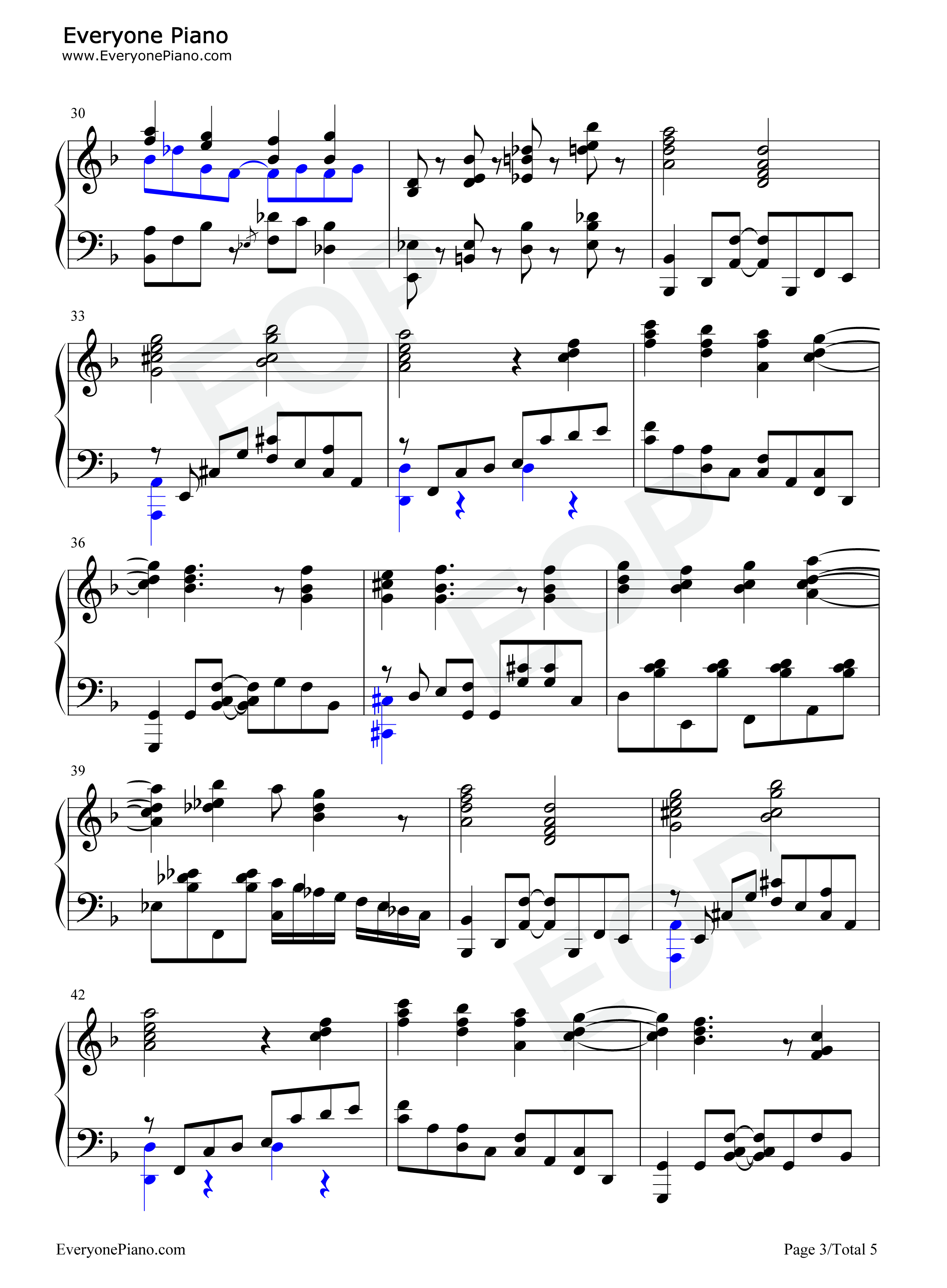 青春コンプレックス钢琴谱_結束バンド