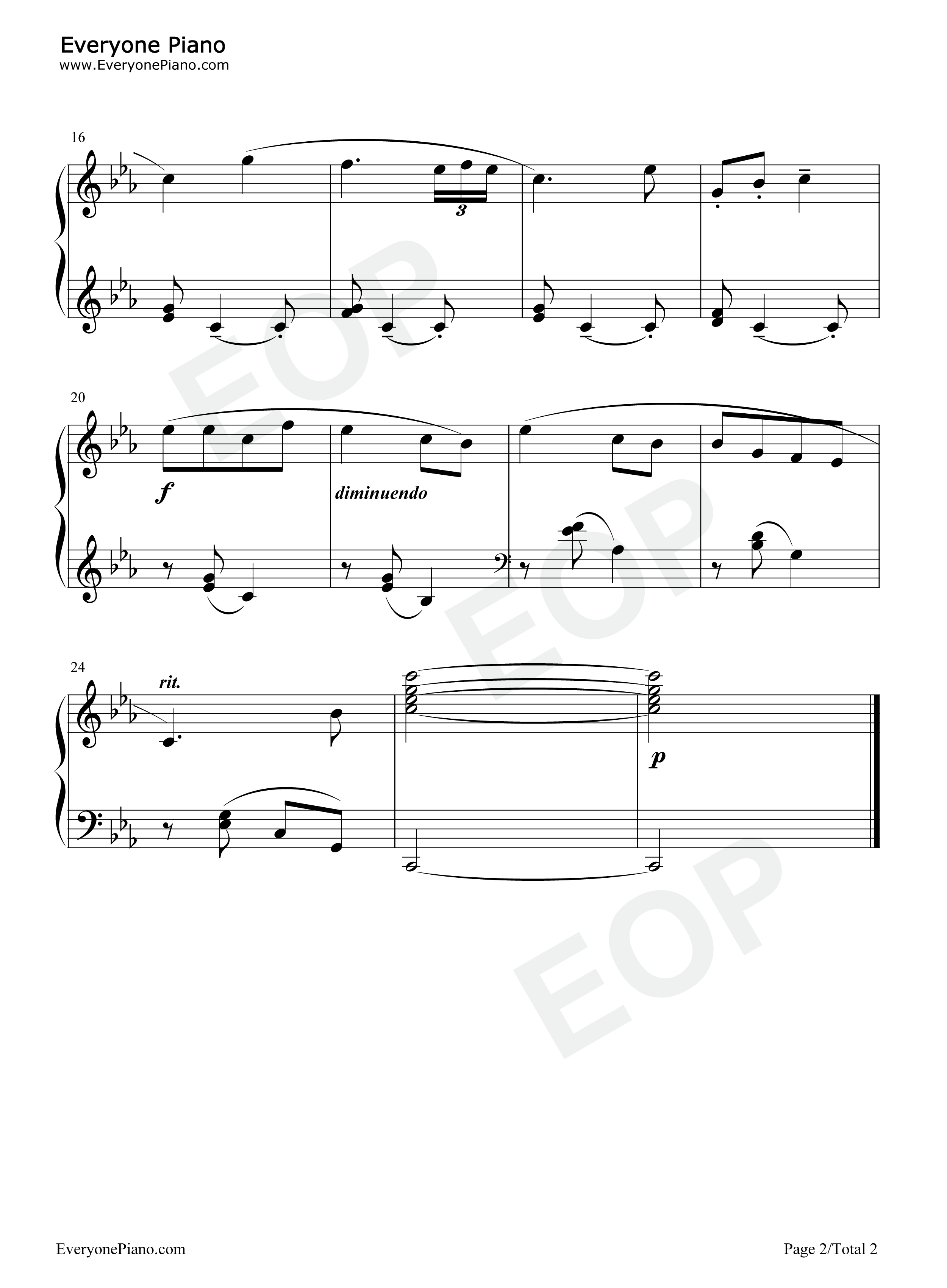 十大姐钢琴谱_龚耀年