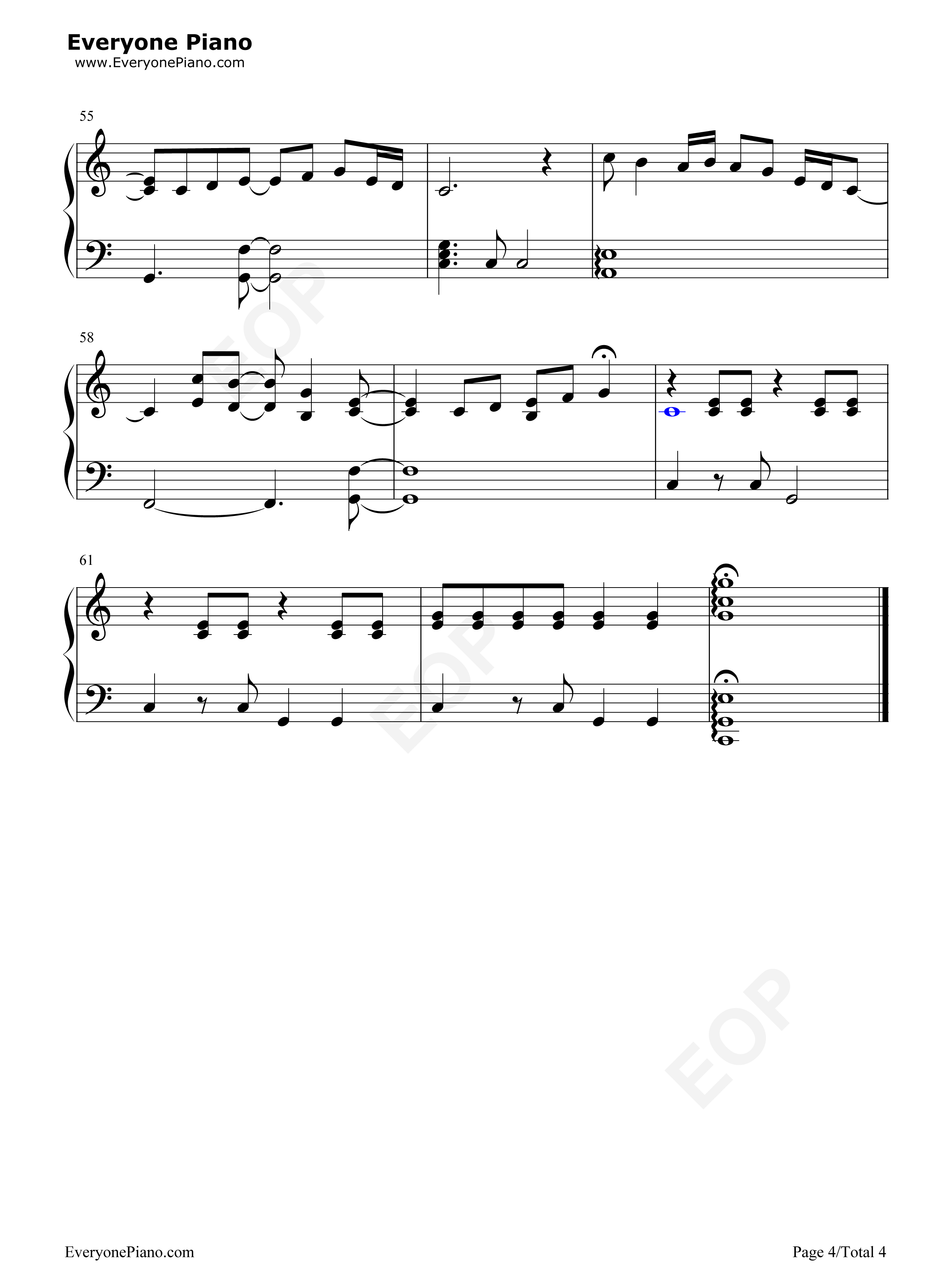 I_Wont_Say_Im_in_Love钢琴谱_Alan_Menken