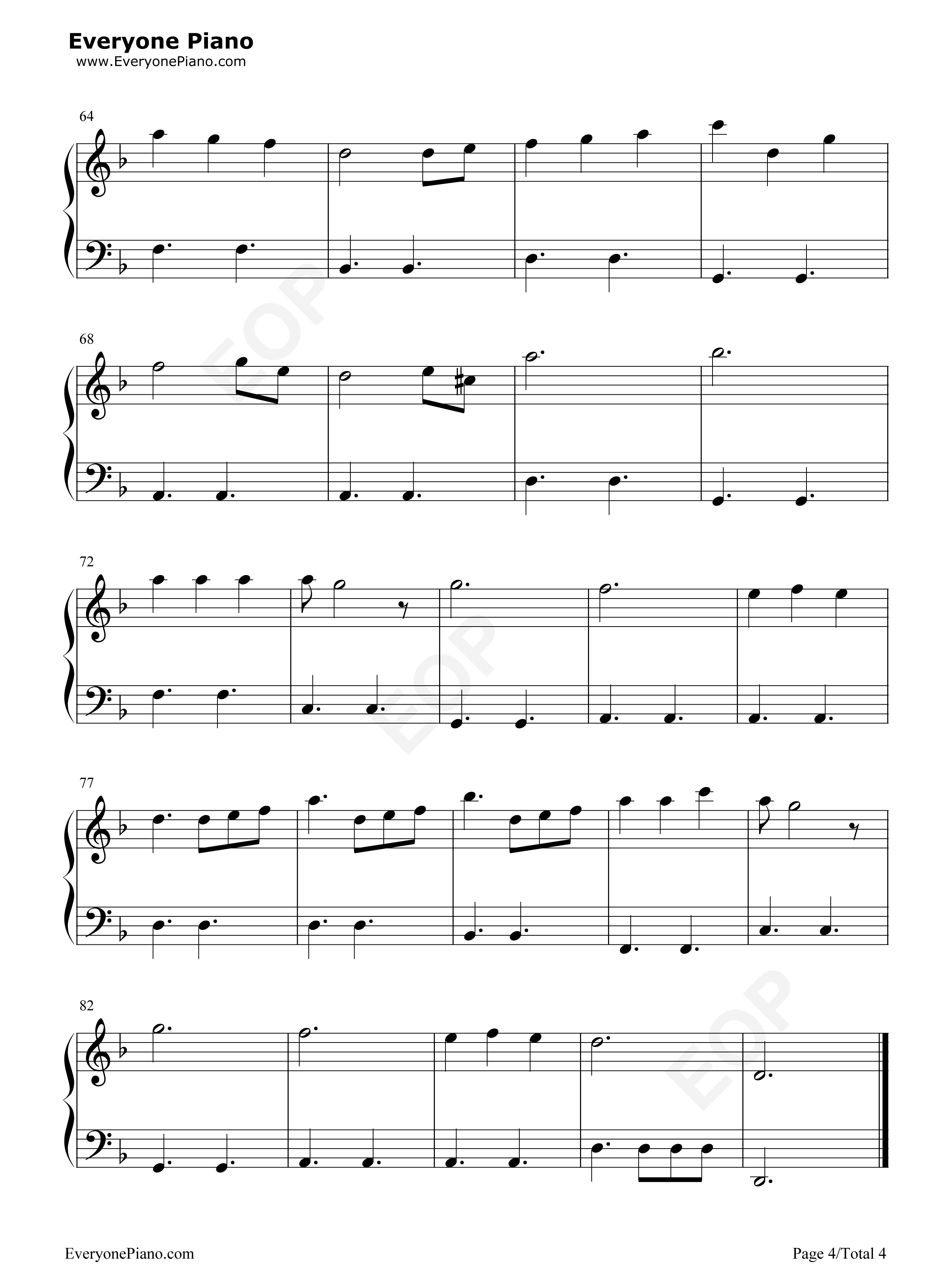 Hes_A_Pirate钢琴谱_Klaus_Badelt