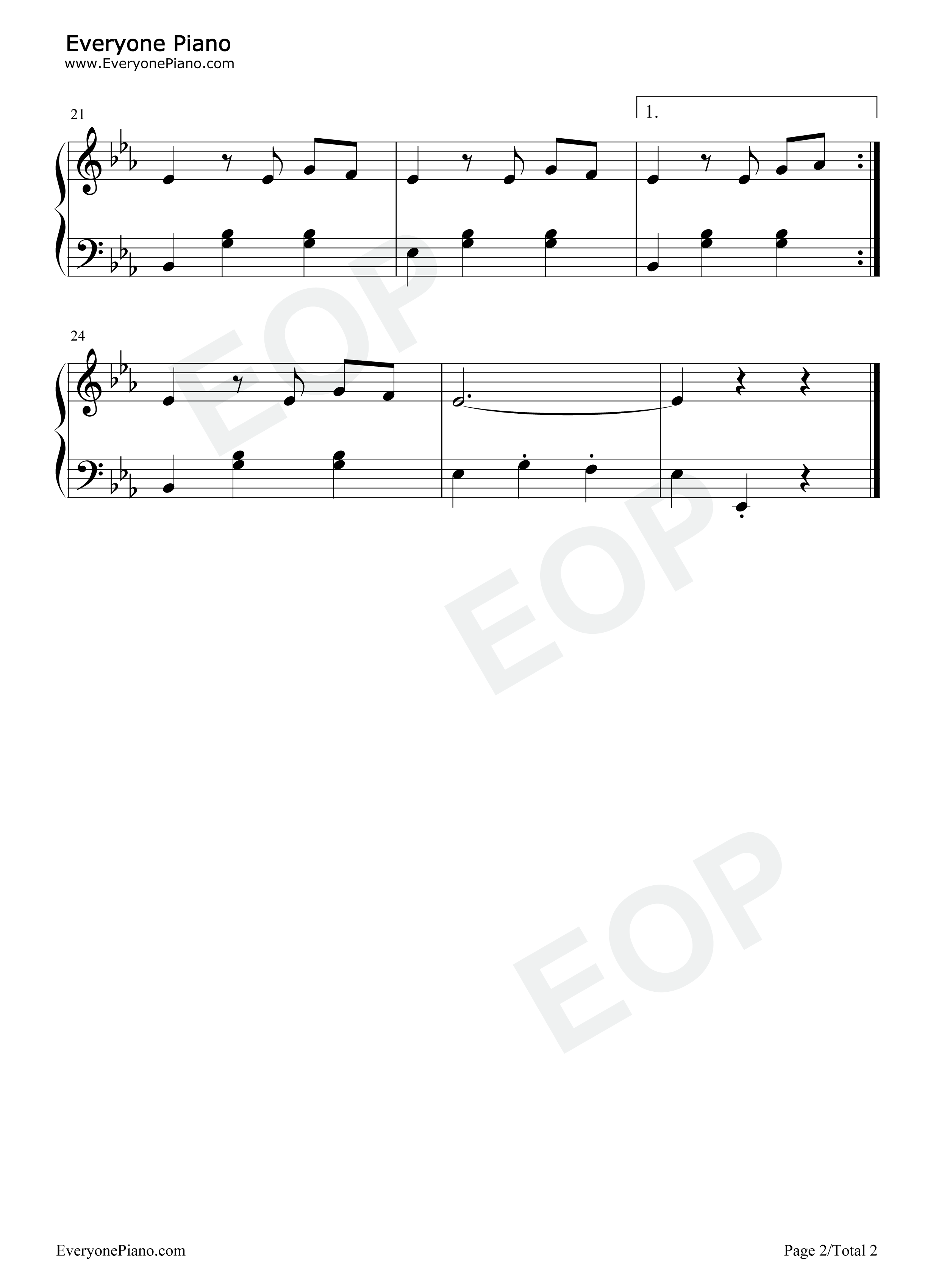 The_Christmas_Waltz钢琴谱_Frank_Sinatra