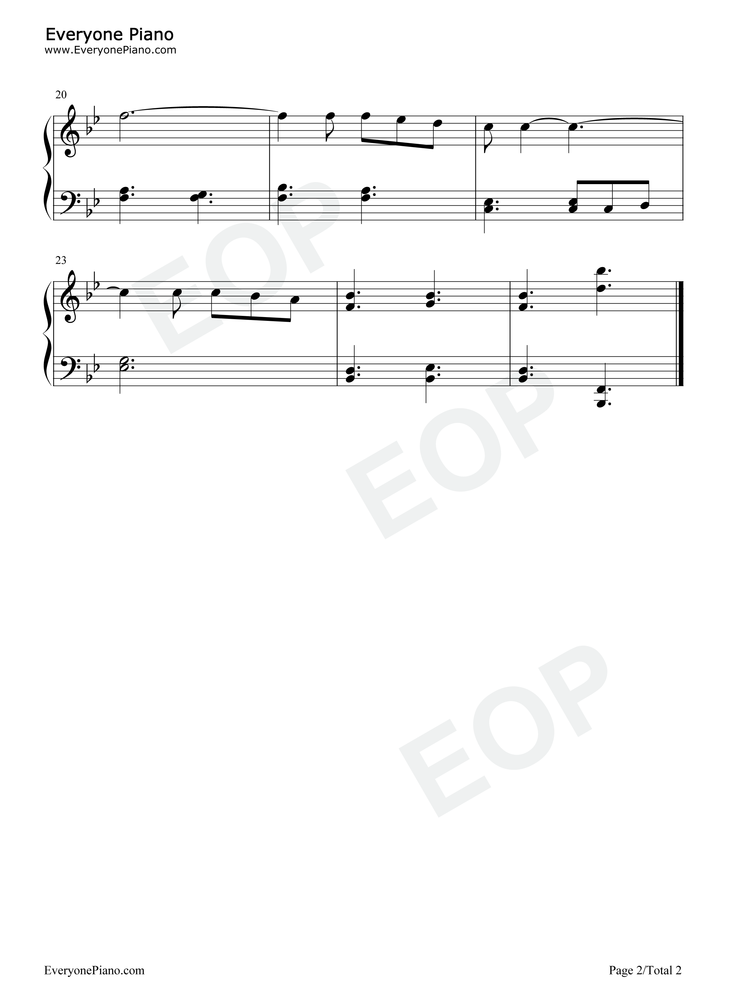 So_This_Is_Christmas钢琴谱_John_Lennon