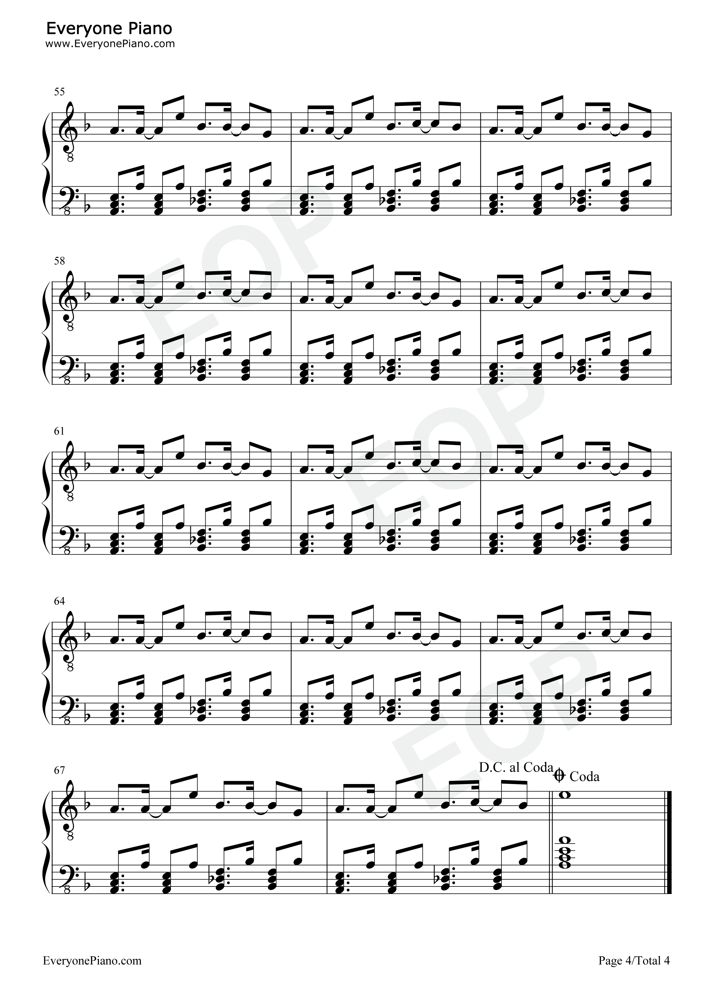 Light_The_Sky钢琴谱_Balqees_Nora_Fatehi_Rahma_Riad_Manal