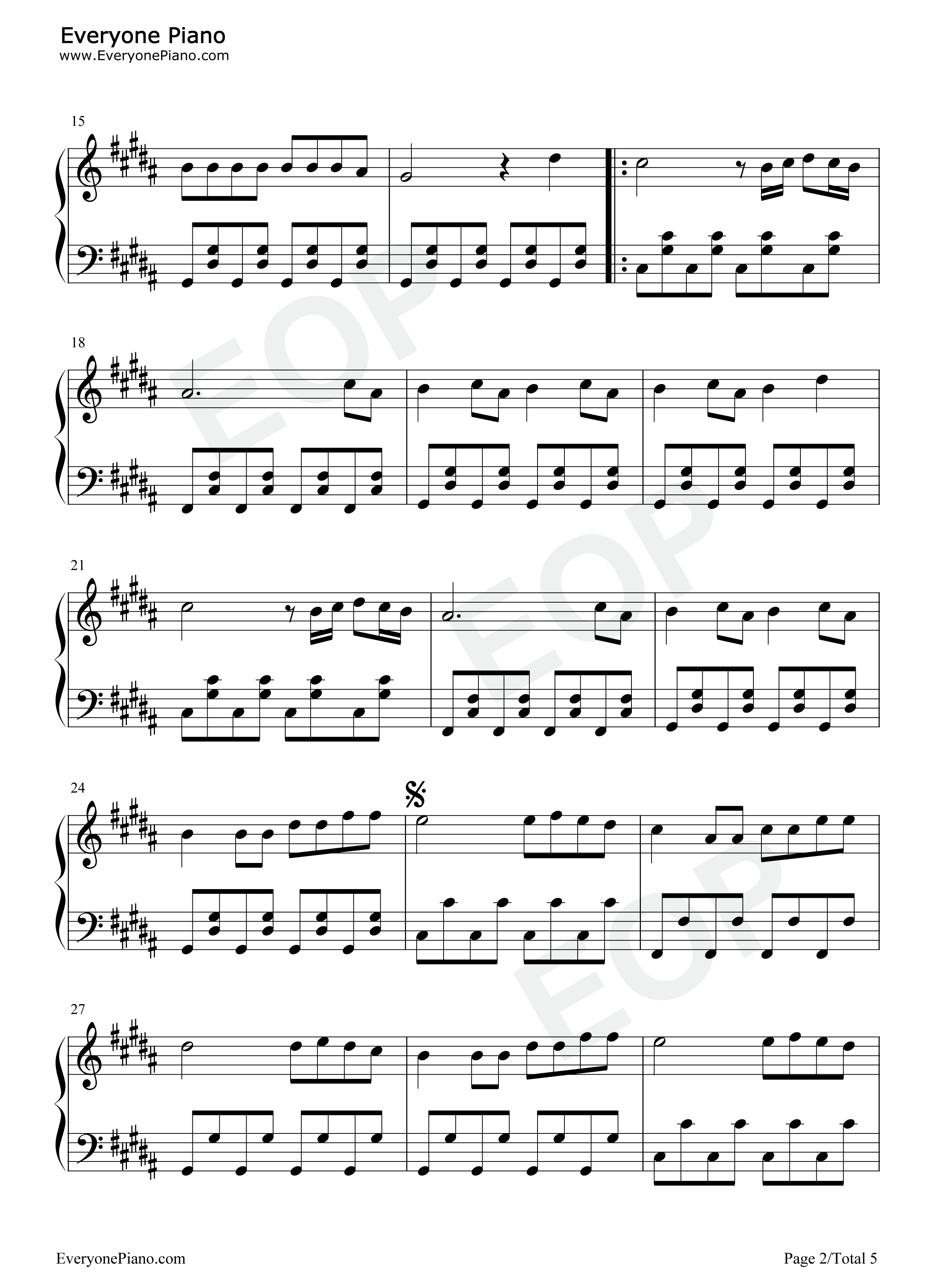 Arhbo钢琴谱_Gims_Ozuna