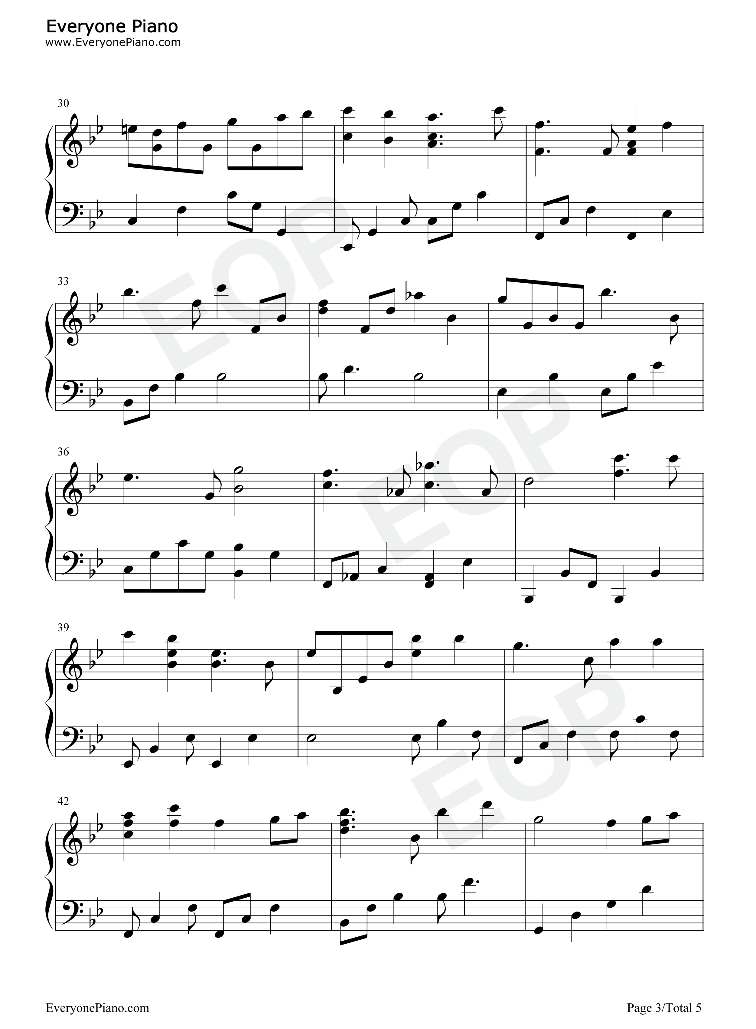 I_Want_a_Hippopotamus_for_Christmas钢琴谱_Gayla_Peevey