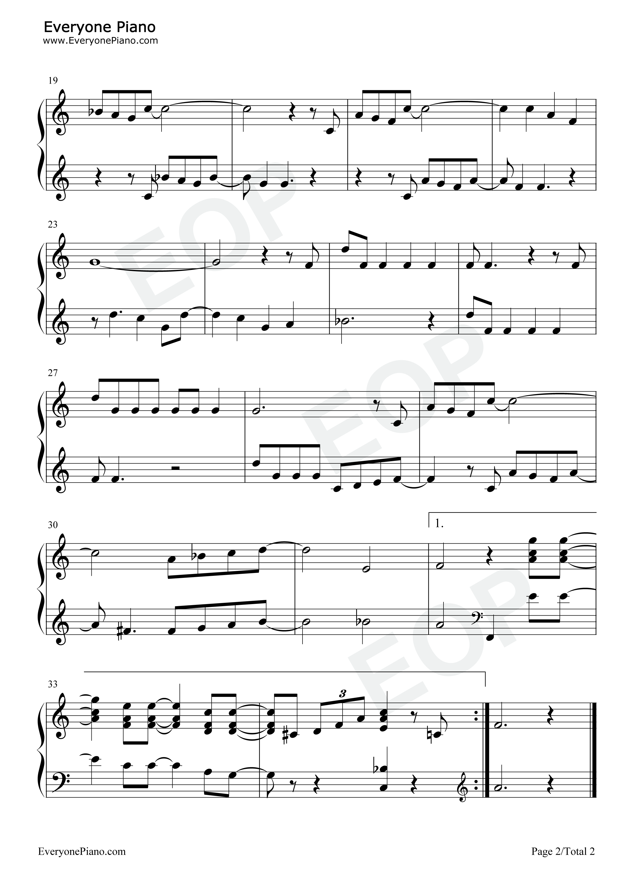 Baby_Its_Cold_Outside钢琴谱_Frank_Loesser