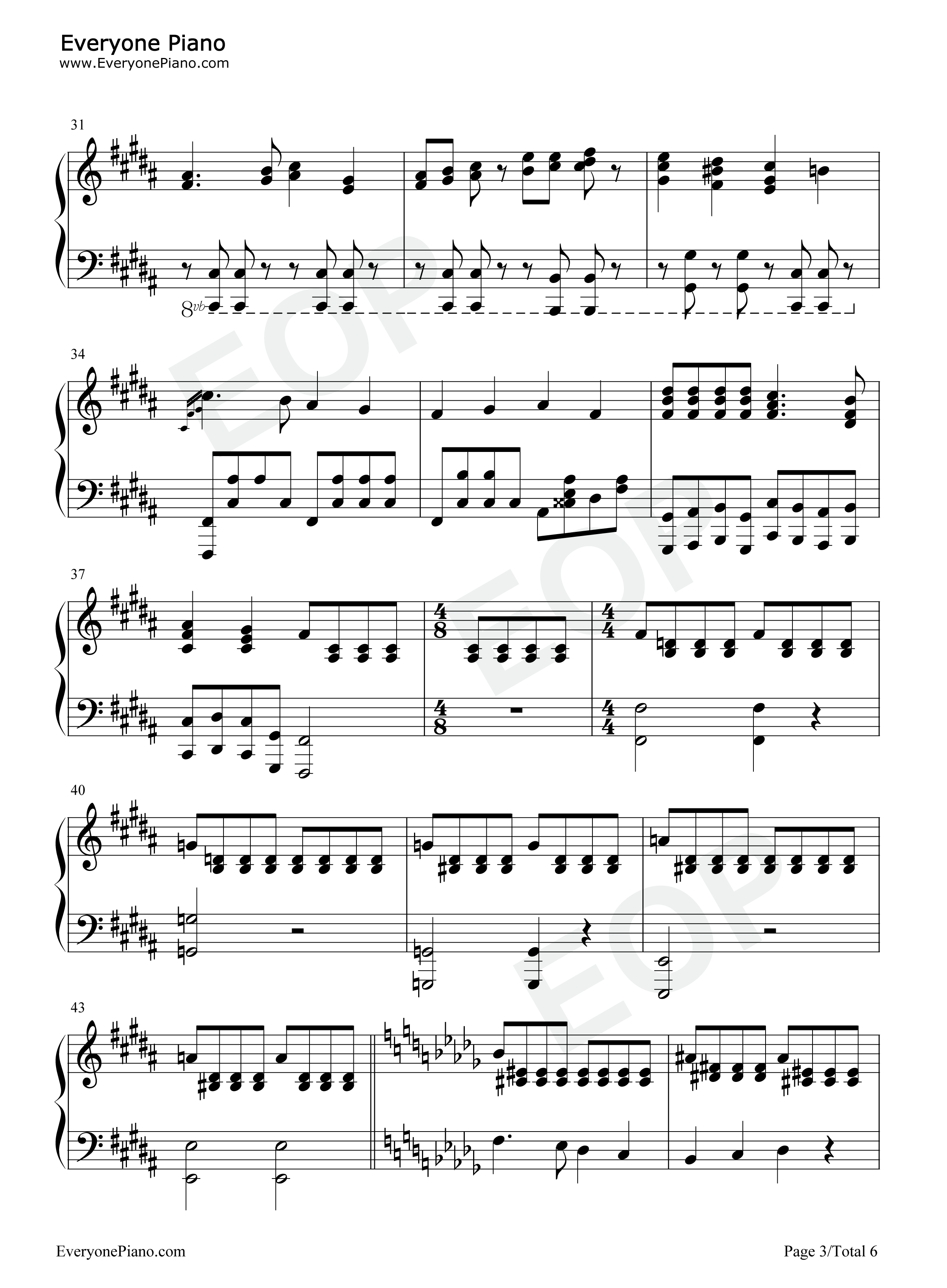 Deck_The_Halls钢琴谱_Thomas_Oliphant