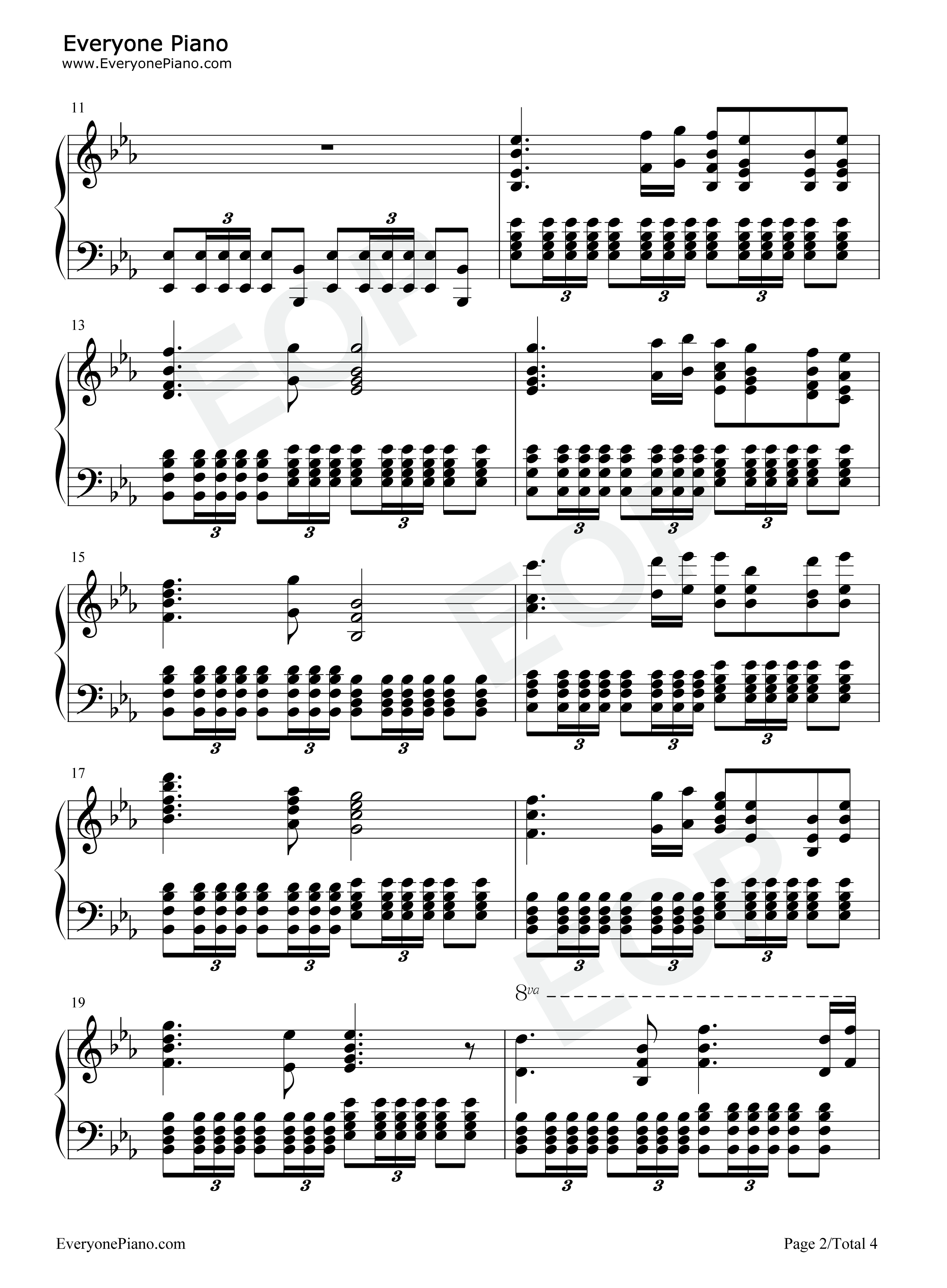 Highland_Cathedral钢琴谱_Ulrich_Roever_Michael_Korb