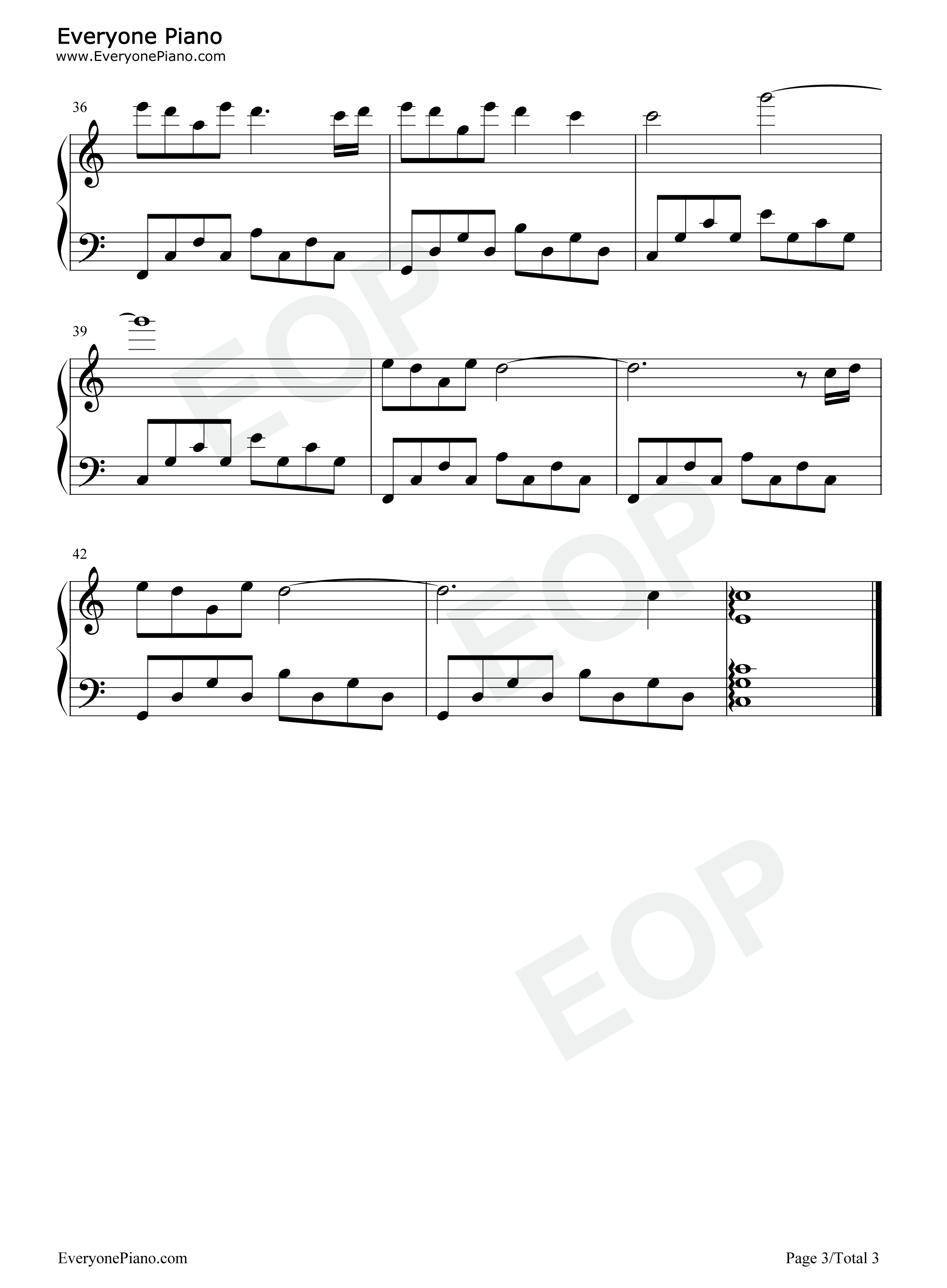 Spring_Will_Come_When_the_Snow_Melts_Away钢琴谱_横山克