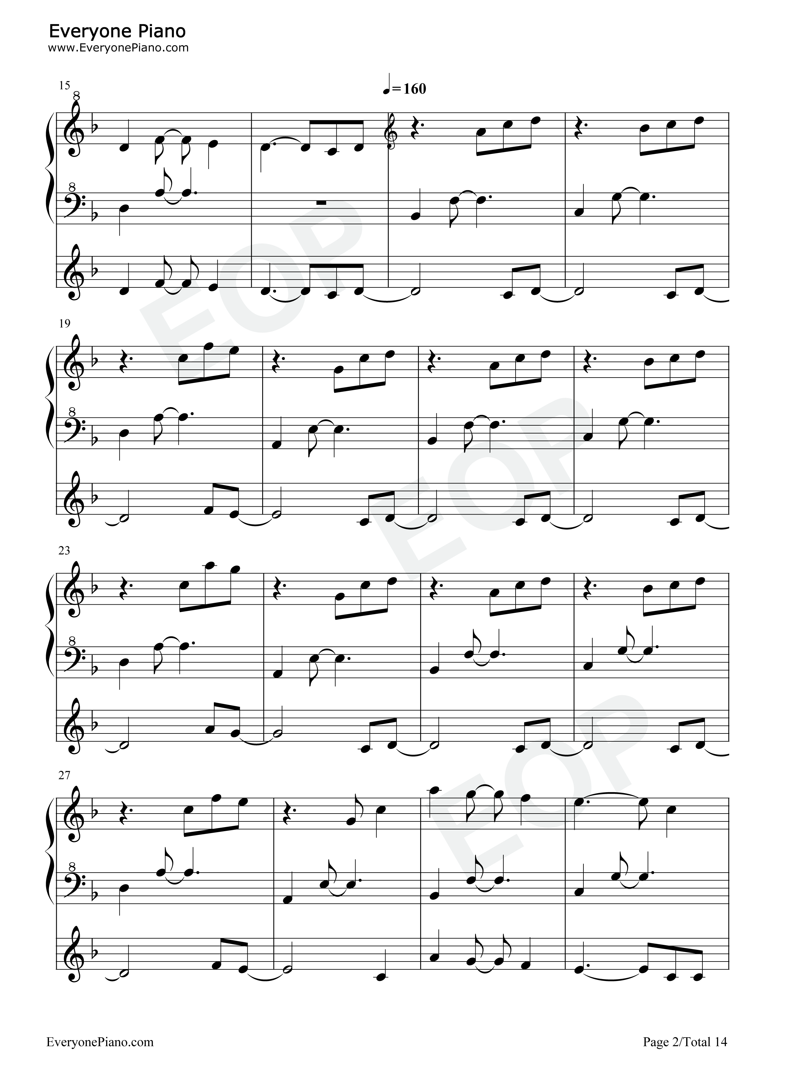 Promise_With_You钢琴谱_小濑村晶_Shaylee