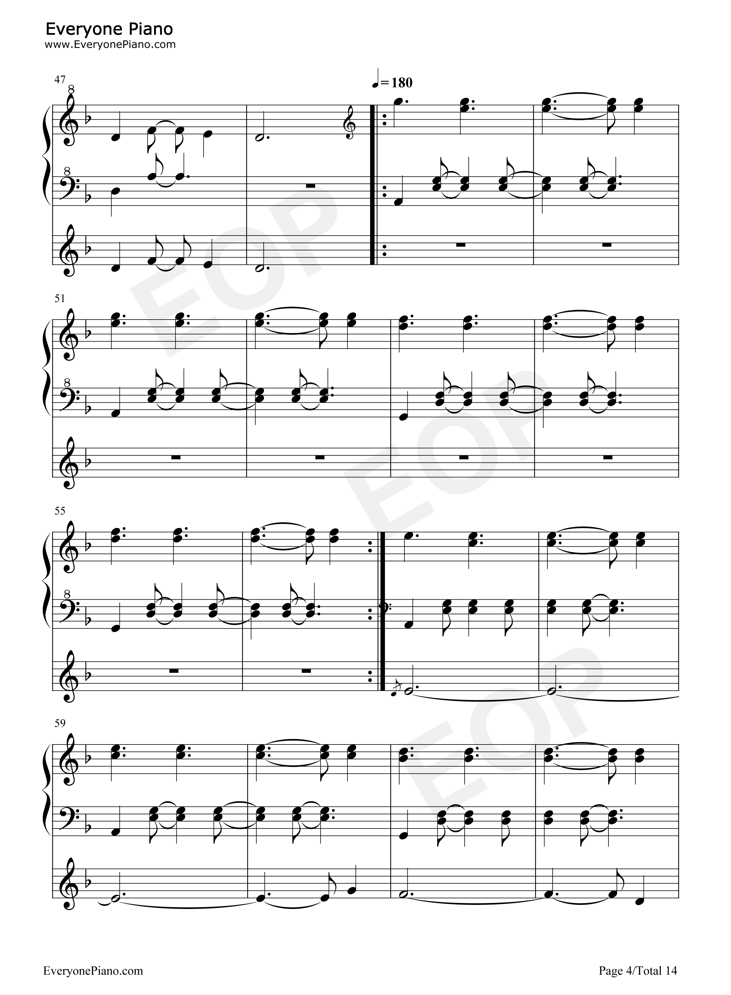 Promise_With_You钢琴谱_小濑村晶_Shaylee