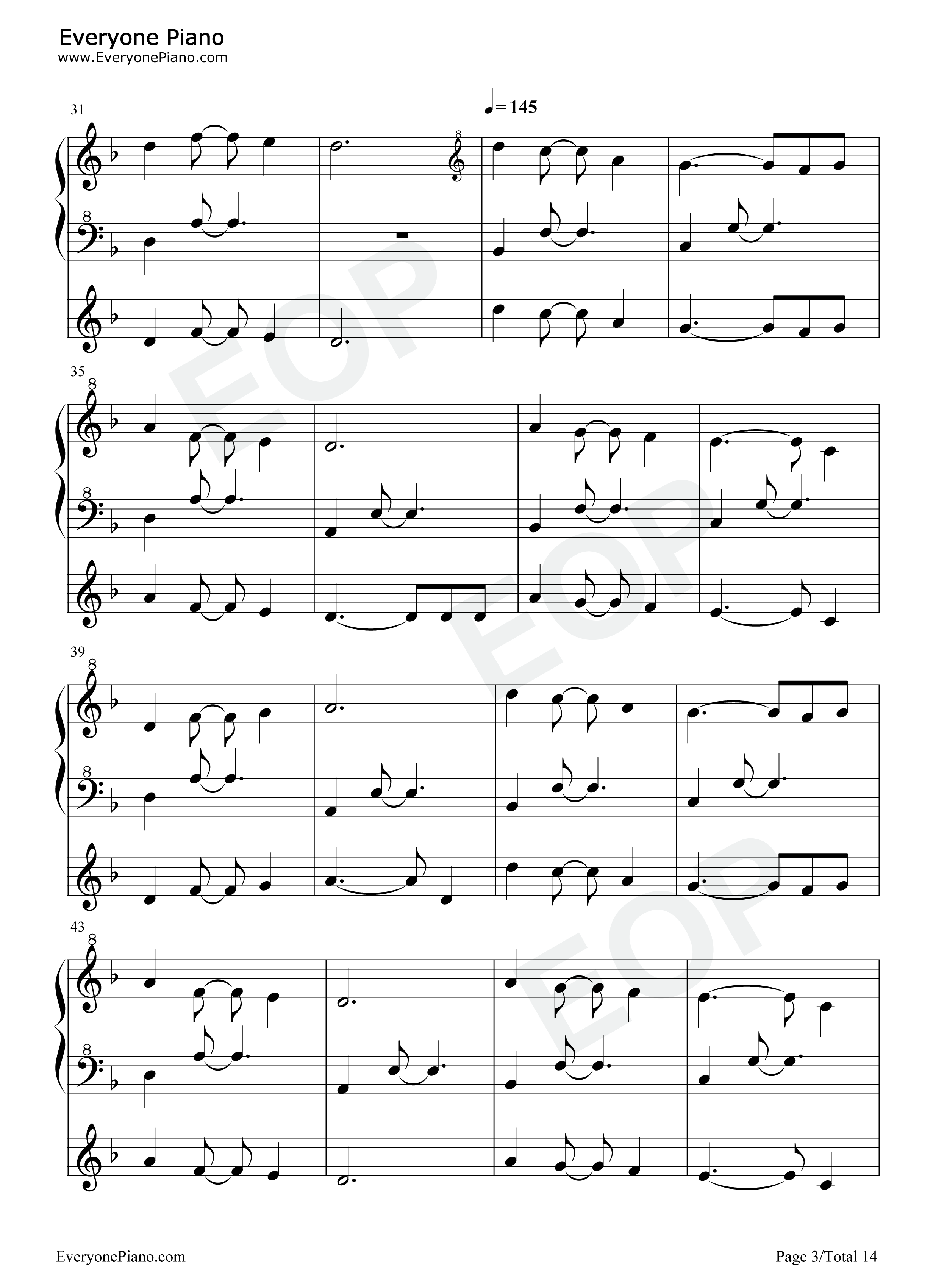 Promise_With_You钢琴谱_小濑村晶_Shaylee