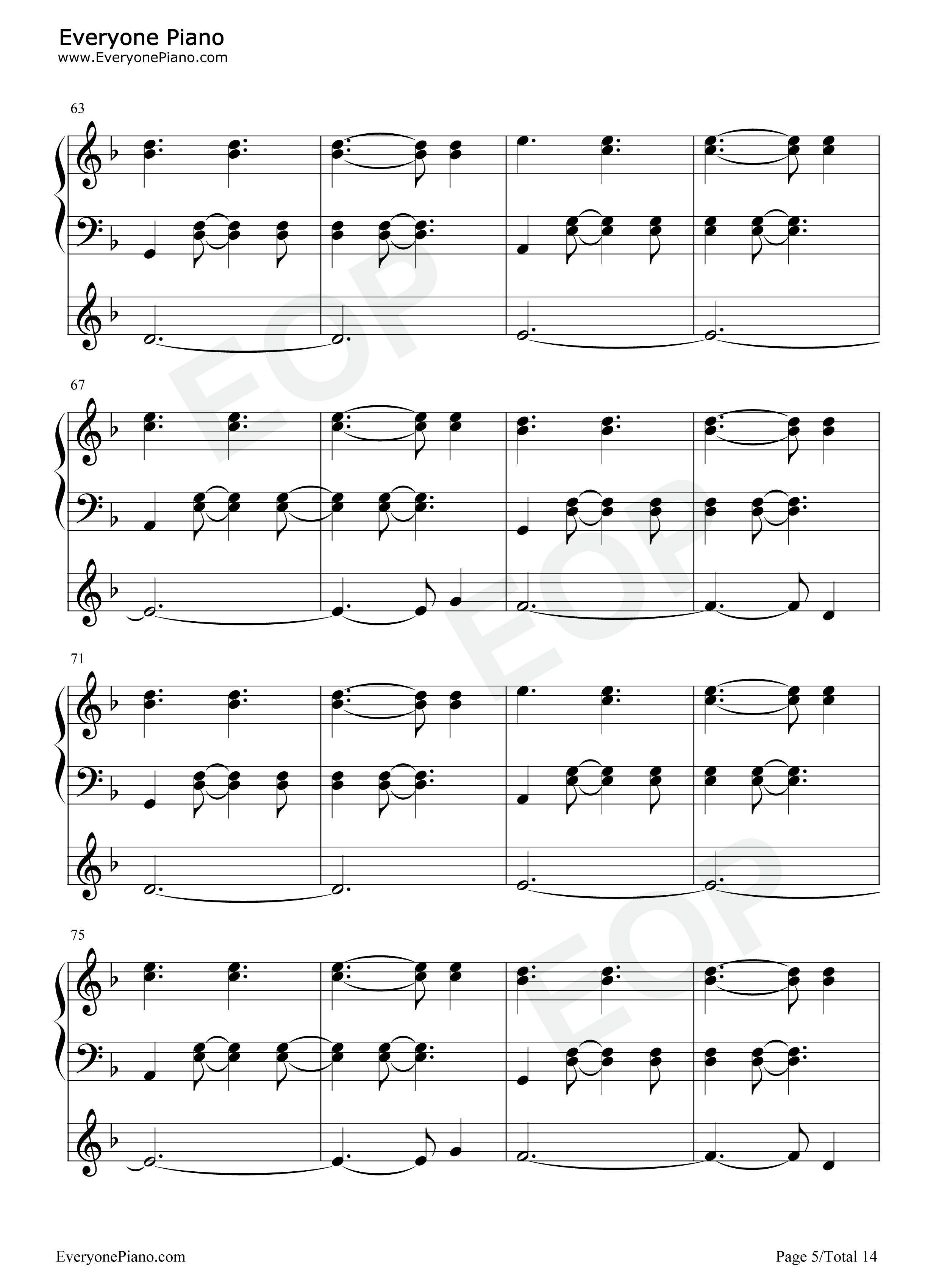 Promise_With_You钢琴谱_小濑村晶_Shaylee