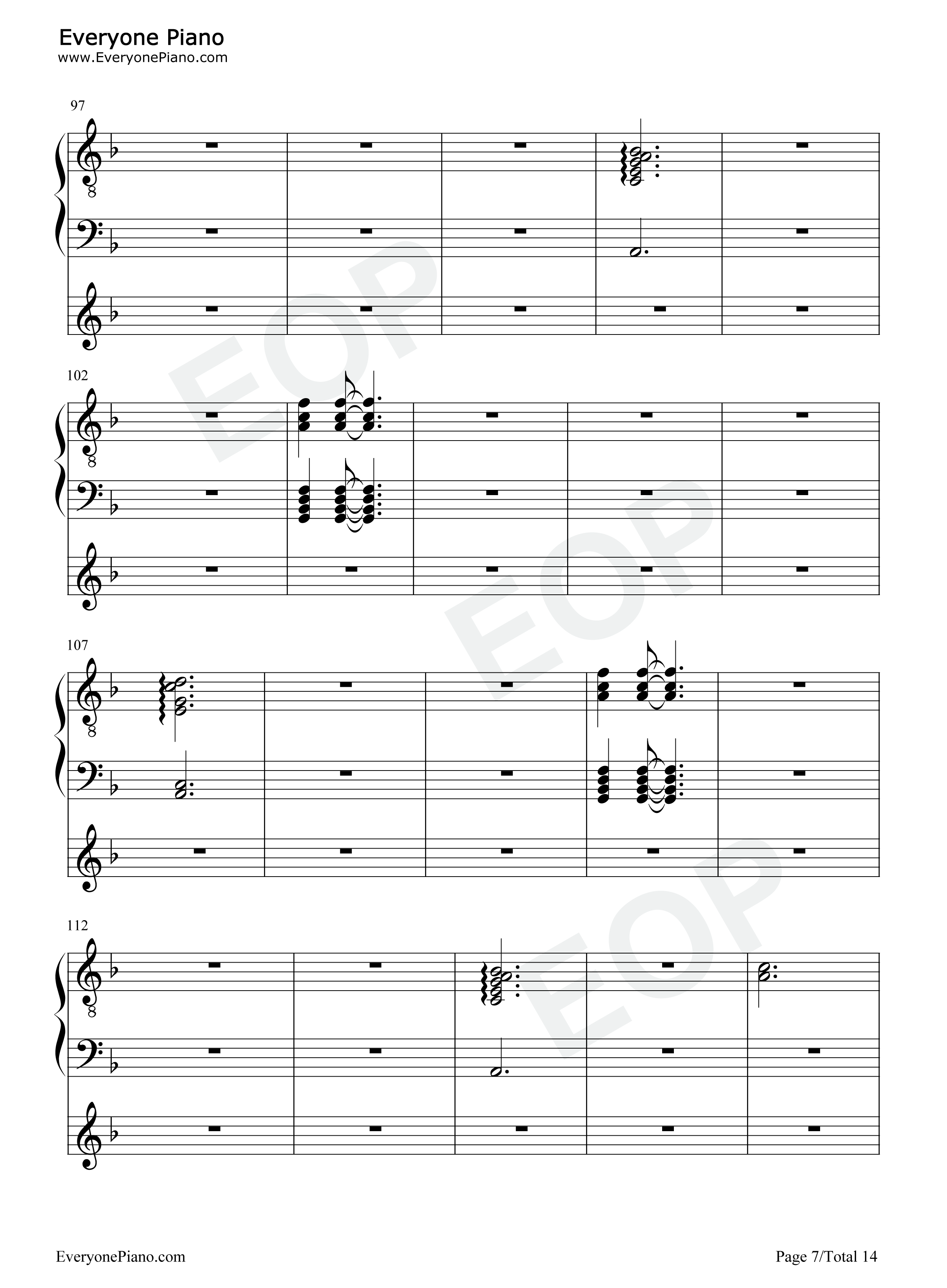 Promise_With_You钢琴谱_小濑村晶_Shaylee