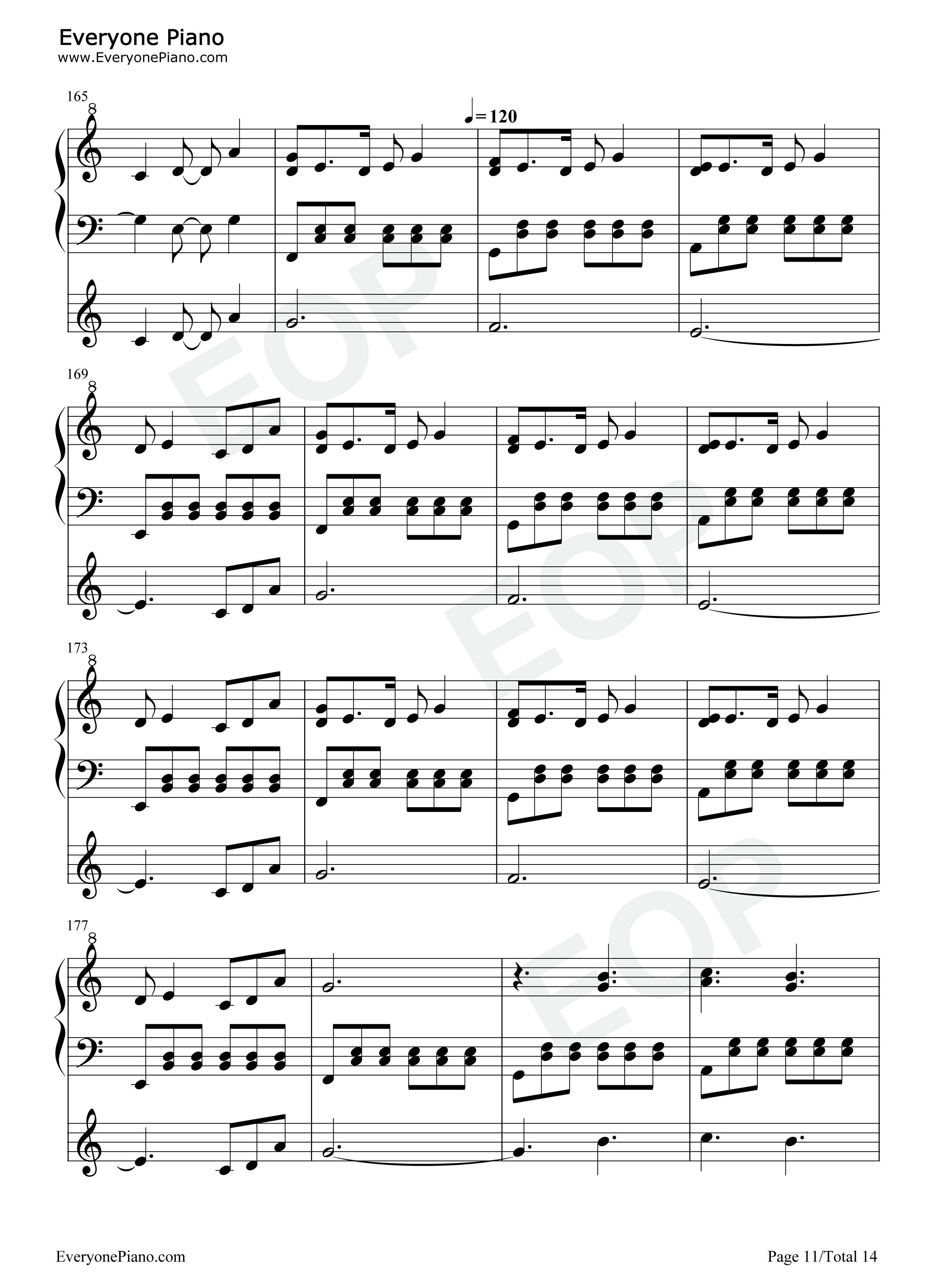 Promise_With_You钢琴谱_小濑村晶_Shaylee