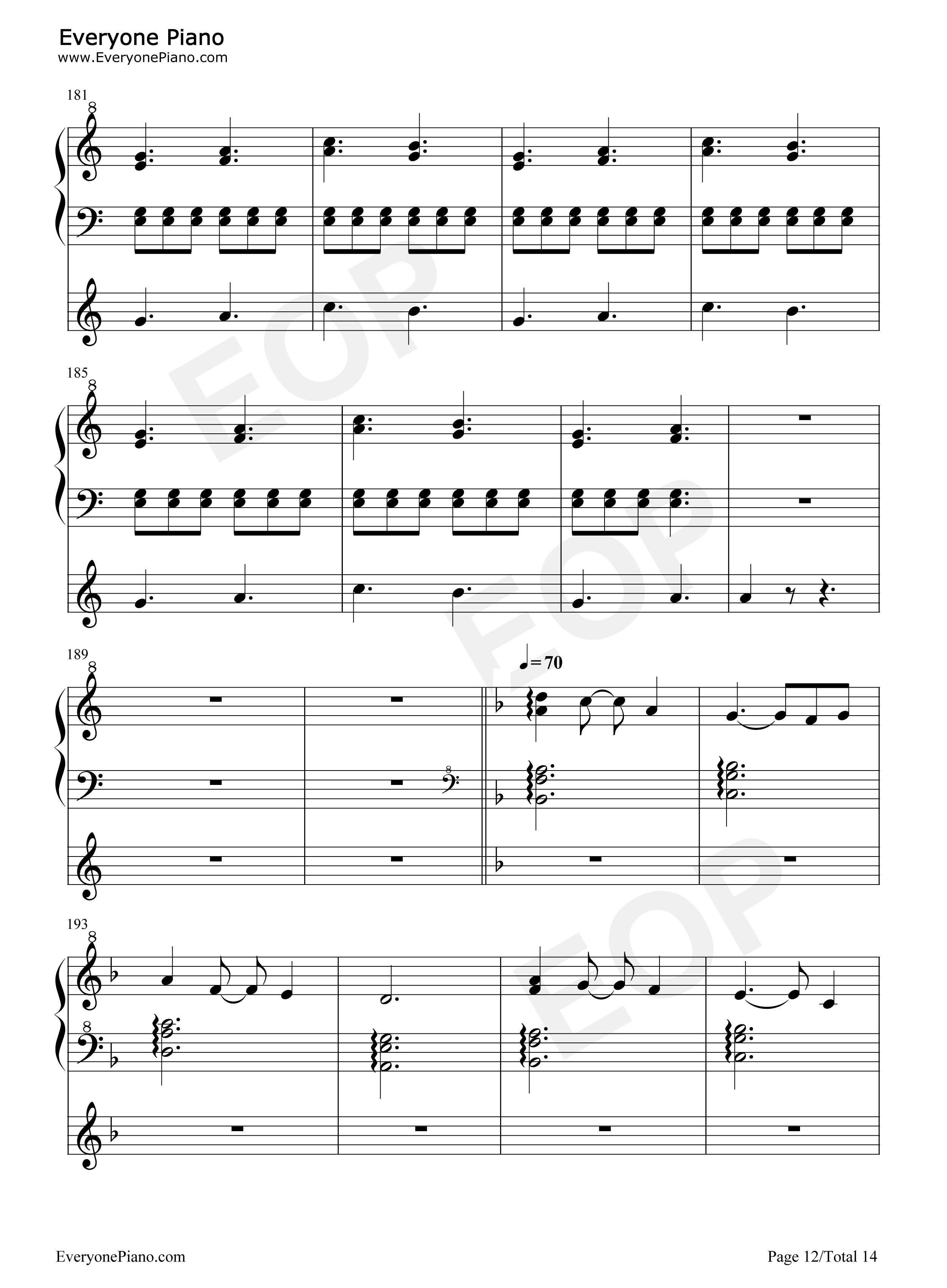 Promise_With_You钢琴谱_小濑村晶_Shaylee