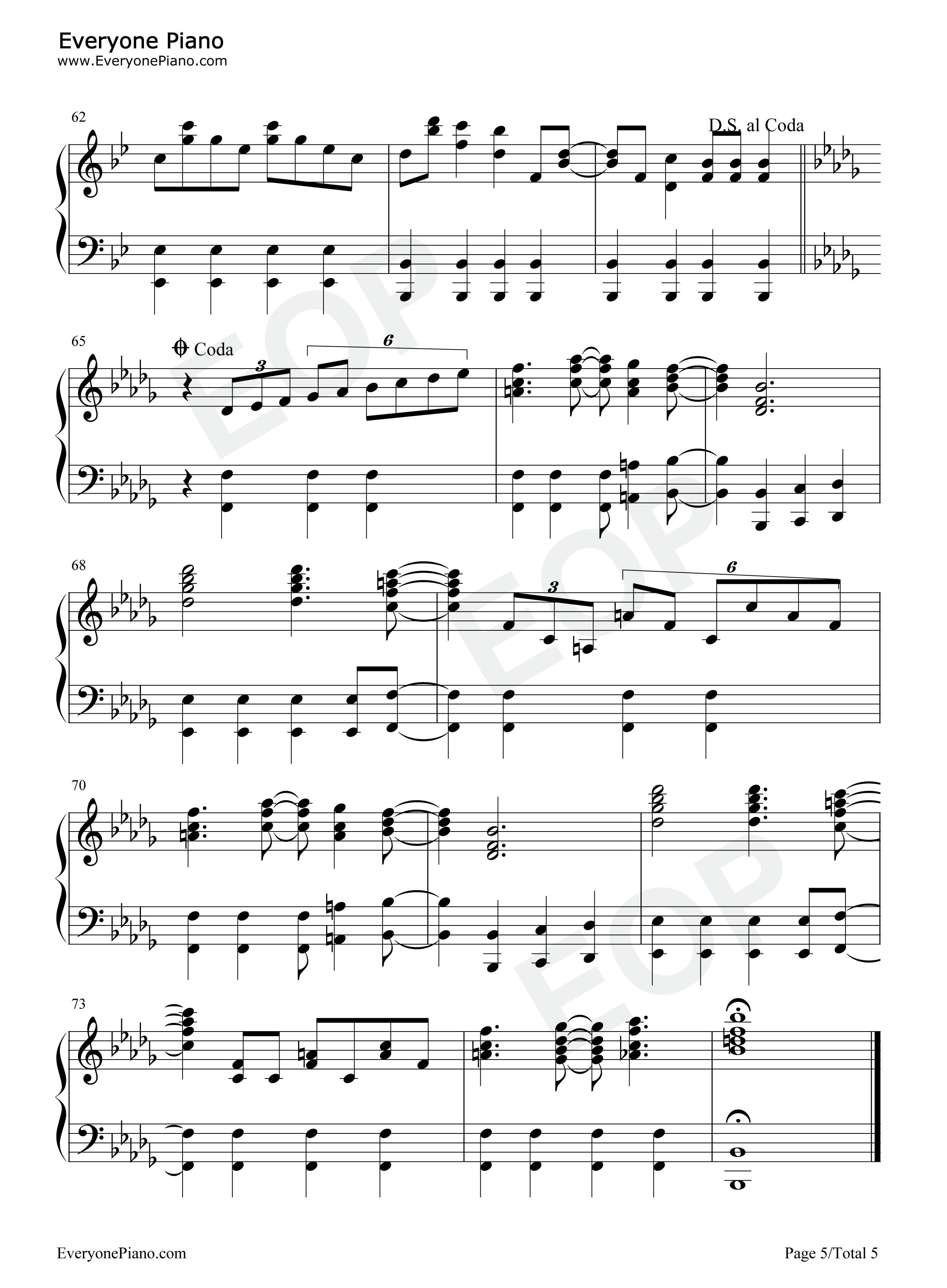 Im_Still_Standing钢琴谱_Elton_John_Bernie_Taupin