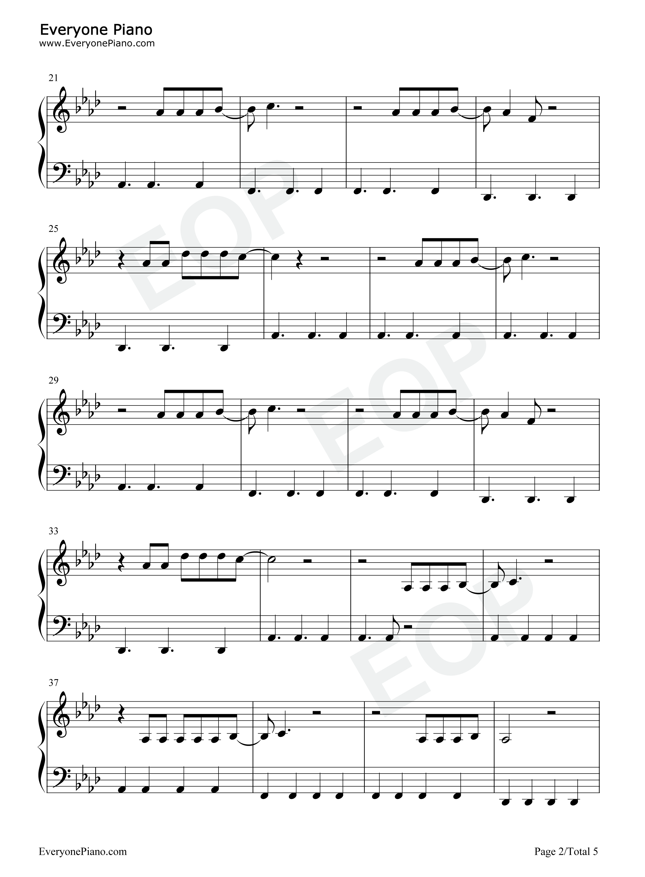 WDIA_Would_Do_It_Again钢琴谱_Duncan_Laurence_Rosa_Linn