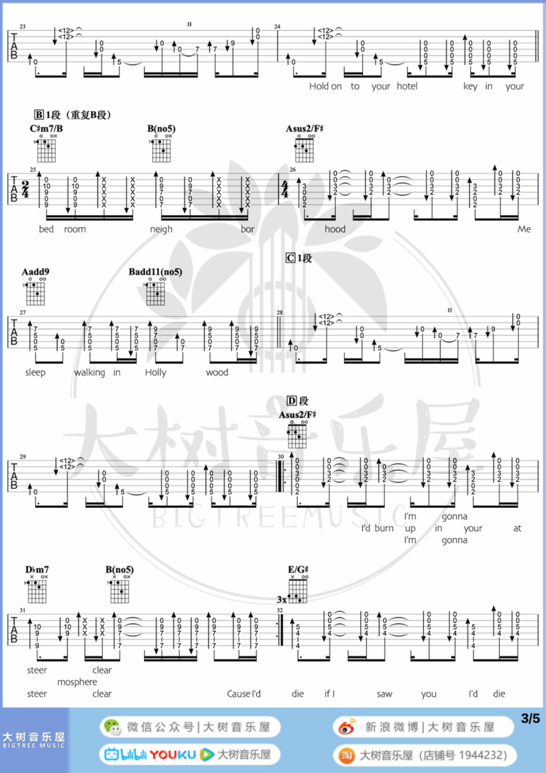 In-Your-Atmosphere吉他谱预览图