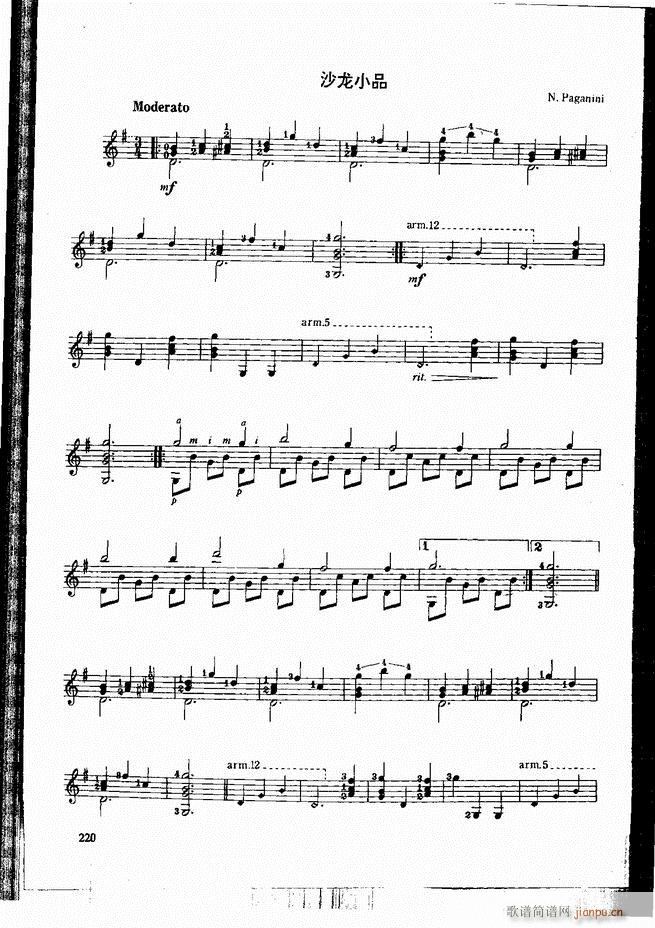 古典吉他演奏教程181 240(吉他谱)40