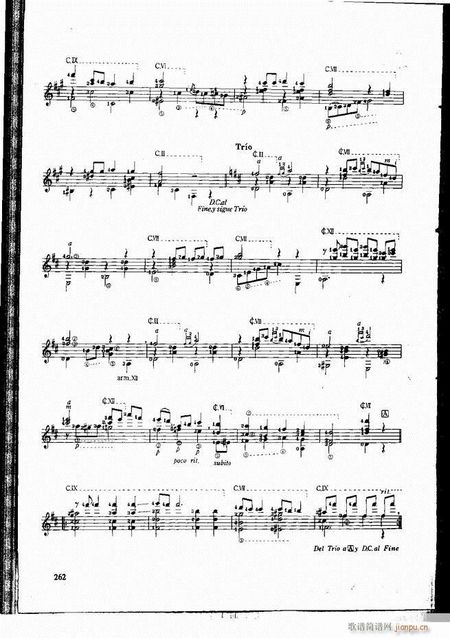古典吉他演奏教程241 300(吉他谱)22