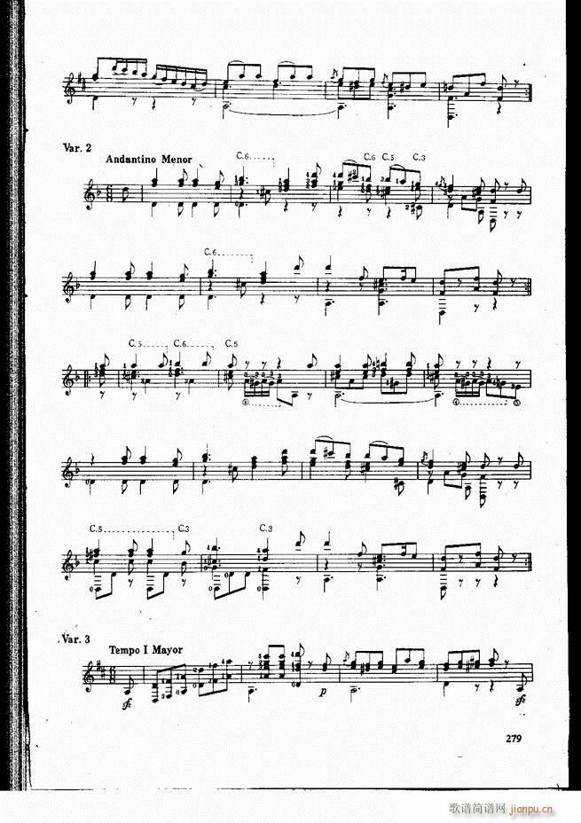 古典吉他演奏教程241 300(吉他谱)25