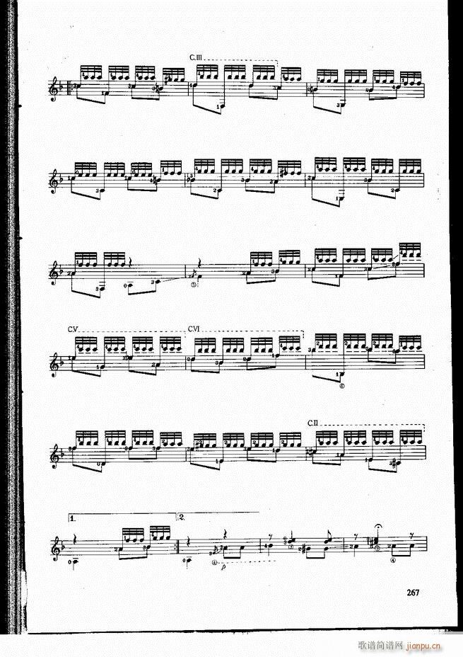 古典吉他演奏教程241 300(吉他谱)27