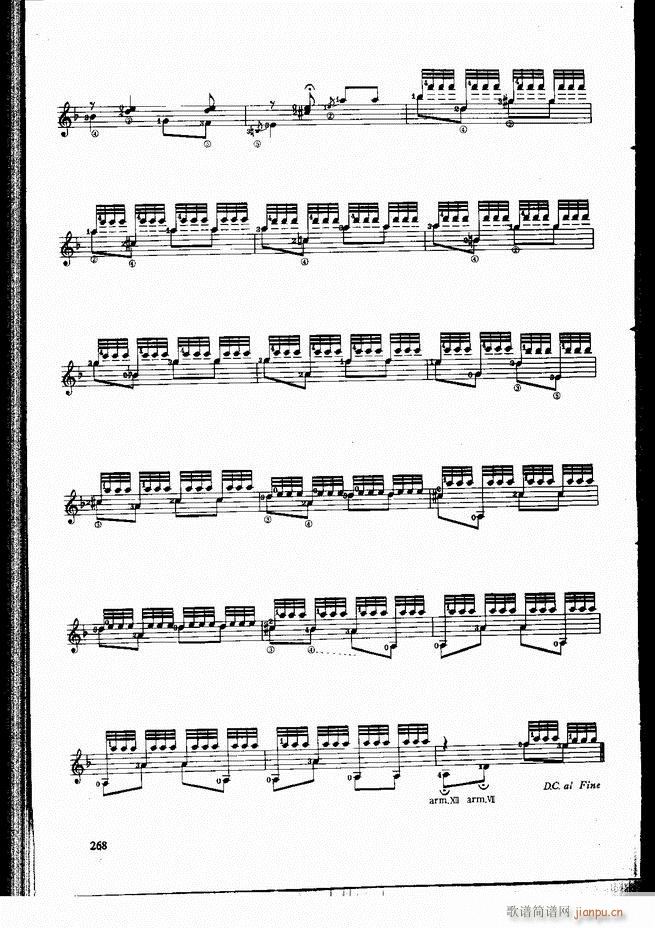 古典吉他演奏教程241 300(吉他谱)28