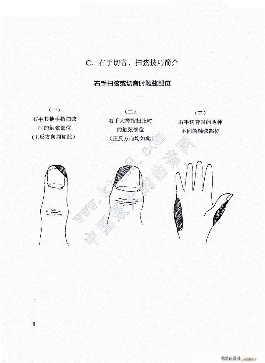 吉他常用技巧简介(吉他谱)3