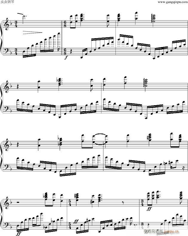 Innocent 天空之城 降b版(吉他谱)1