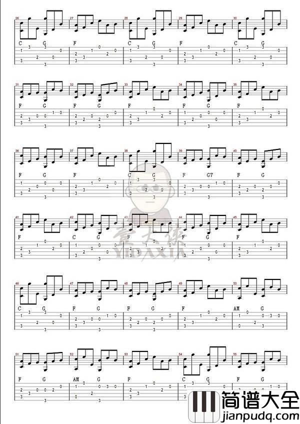 思ひで吉他谱_C调指弹版_铃木常吉