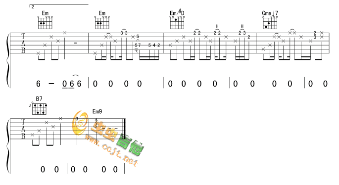 水仙吉他谱_水木年华__水仙_G调吉他弹唱谱