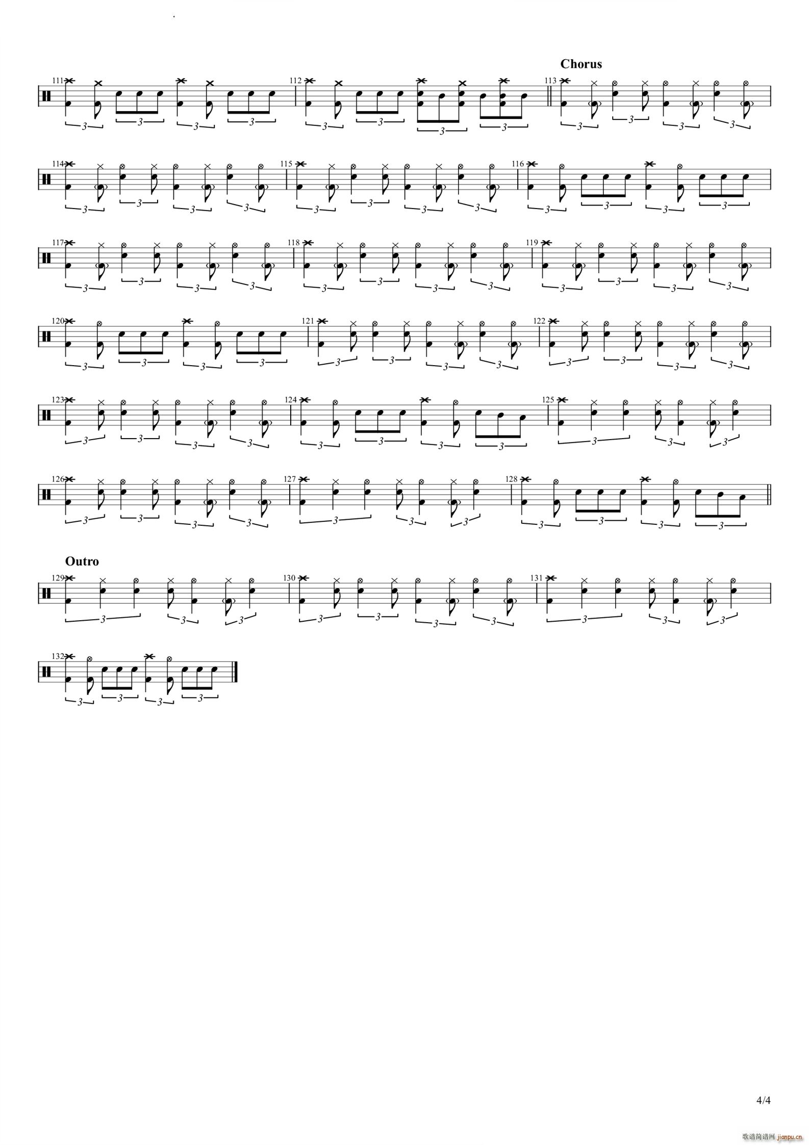 The New Sensation(吉他谱)5